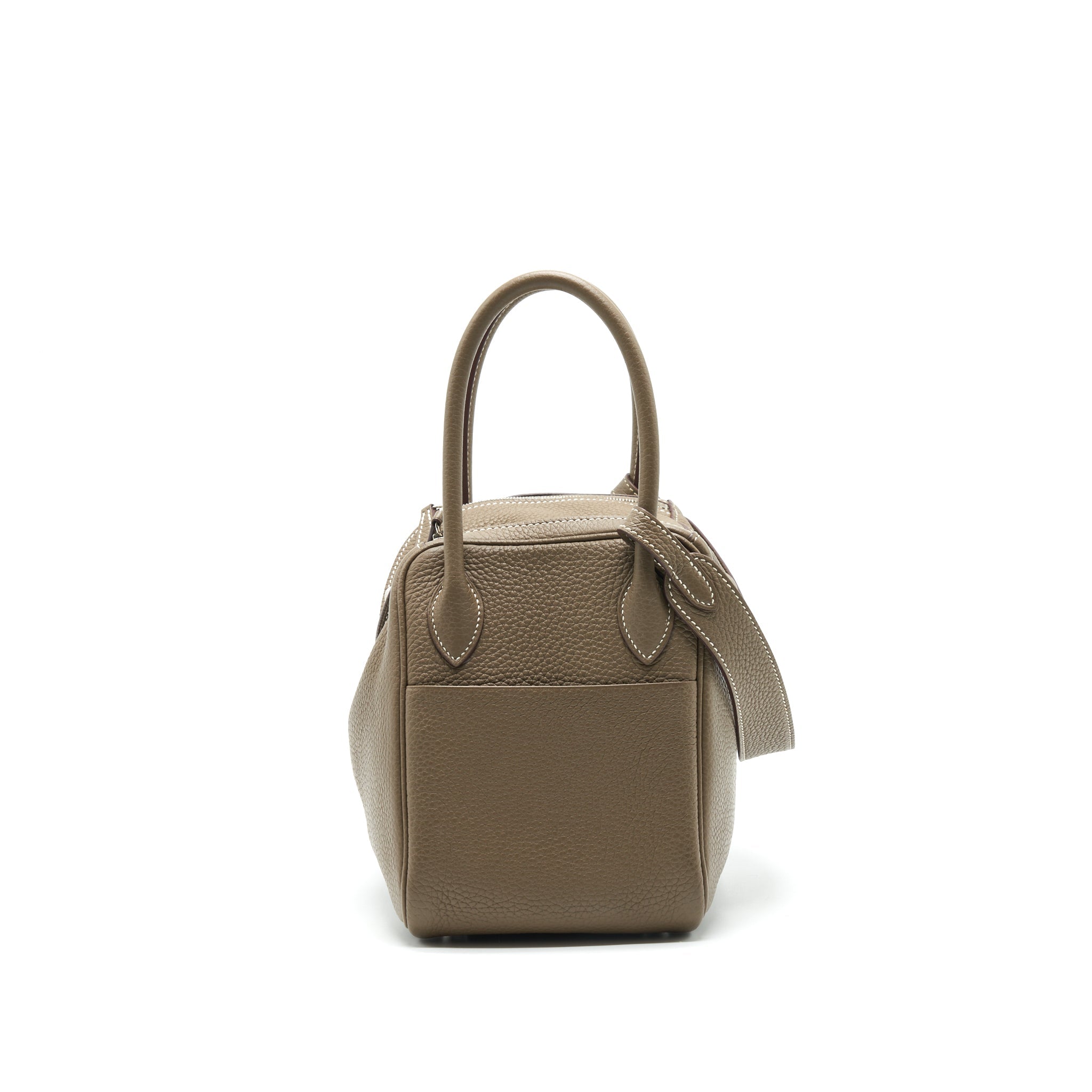 HERMES LINDY 26 BAG ETOUPE WITH SHW
