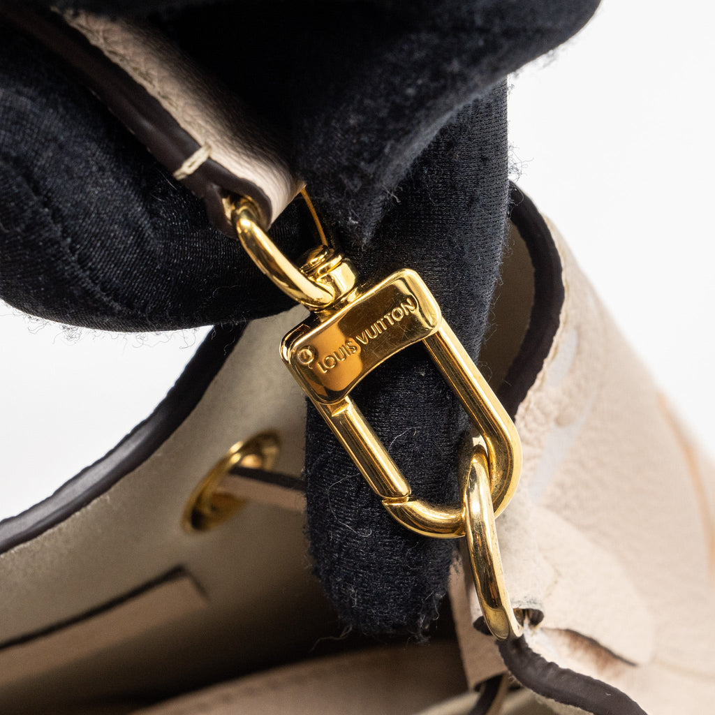 LOUIS VUITTON NEONOE BB EMPREINTE CREAM/ MULTICOLOUR GHW
