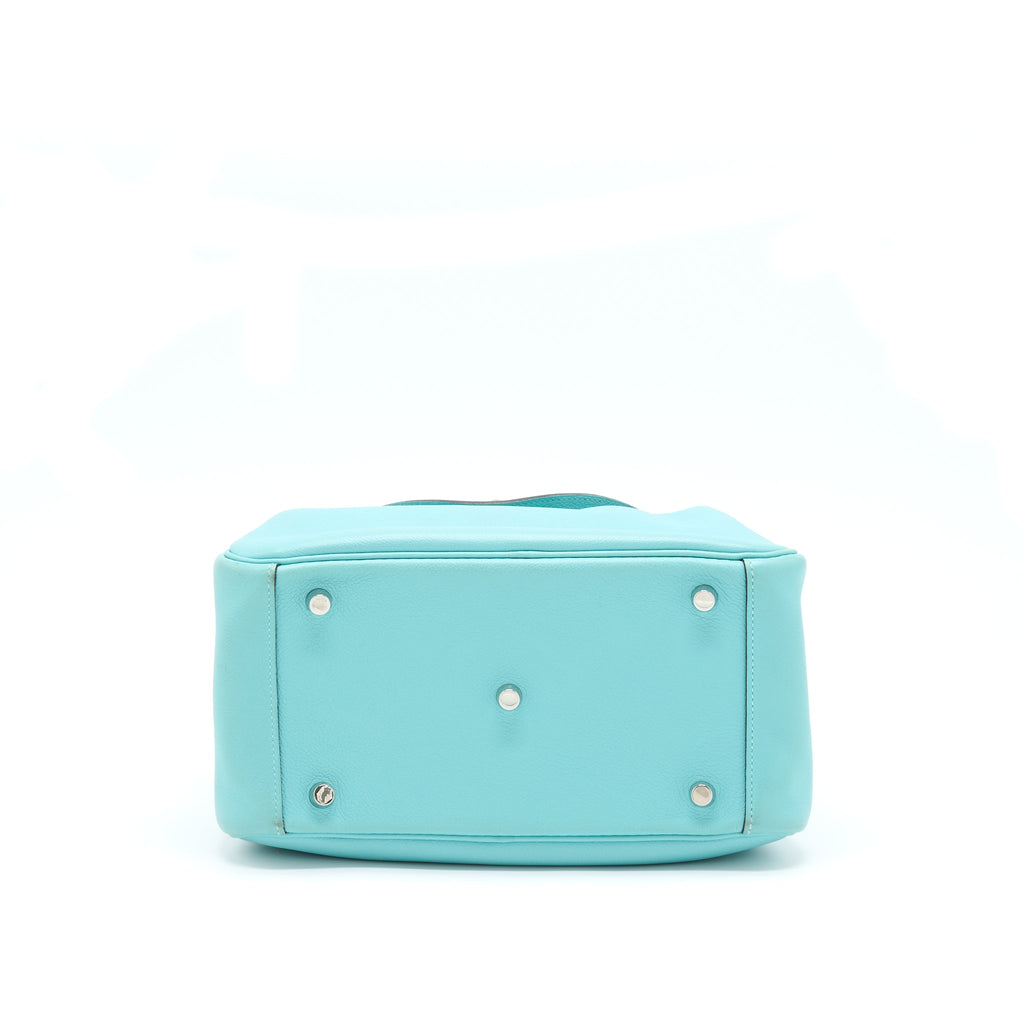 HERMES LINDY 26 EVERCOLOR 3P BLUE ATOLL SHW