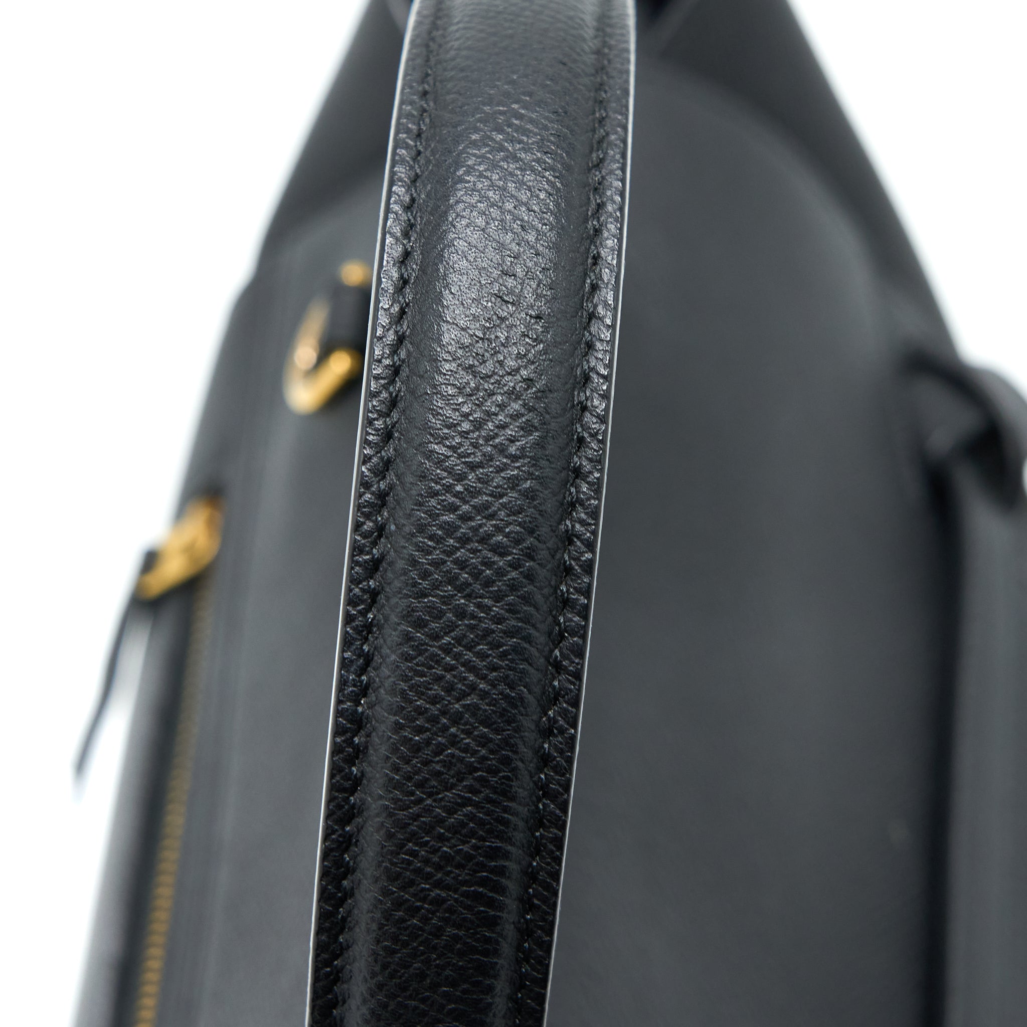 CELINE MINI BELT BAG GRAINED CALFSKIN BLACK GHW