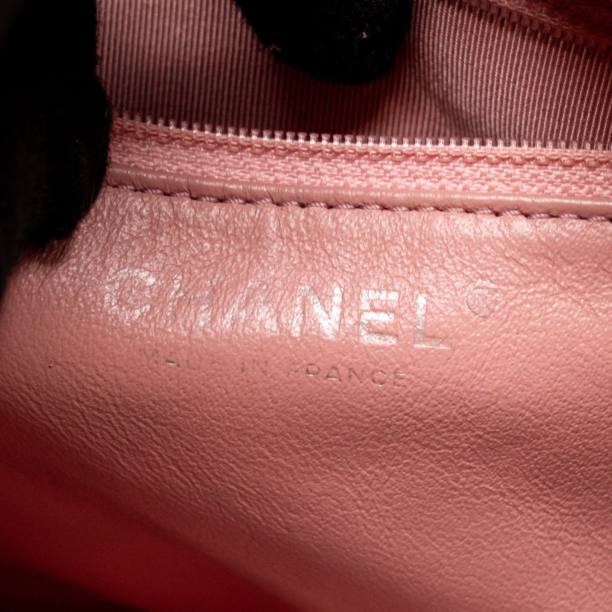 CHANEL CC CAMERA CASE WITH CHAIN LAMBSKIN PINK SHW
