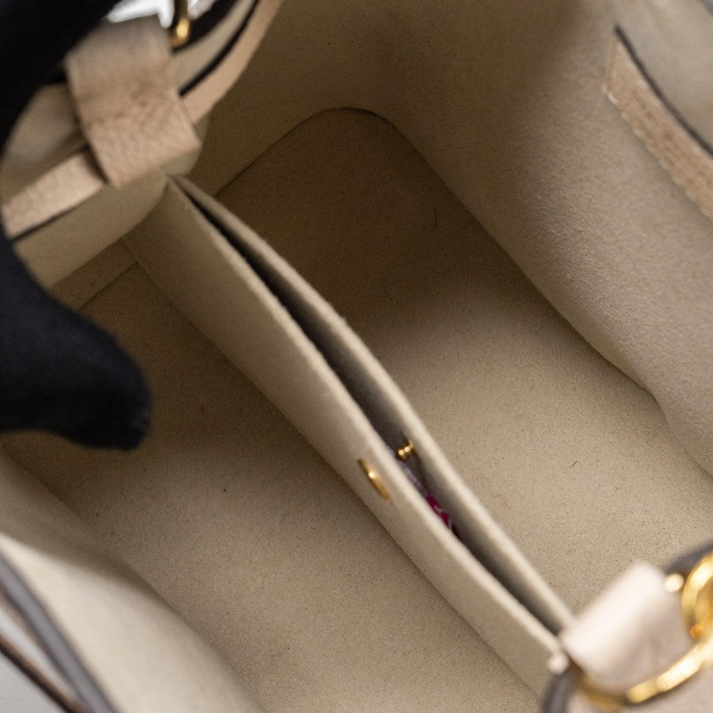 LOUIS VUITTON NEONOE BB EMPREINTE CREAM/ MULTICOLOUR GHW