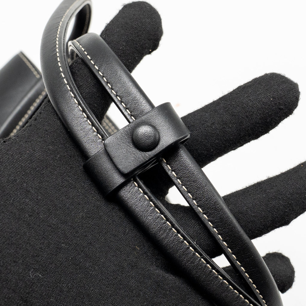 BOTTEGA VENETA SMALL ARCO BAG CALFSKIN BLACK SHW
