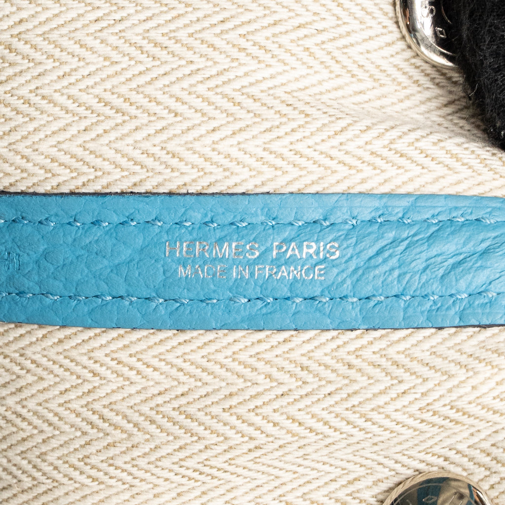 HERMES GARDEN PARTY 30 COUNTRY P3 BLUE DU NORD SHW