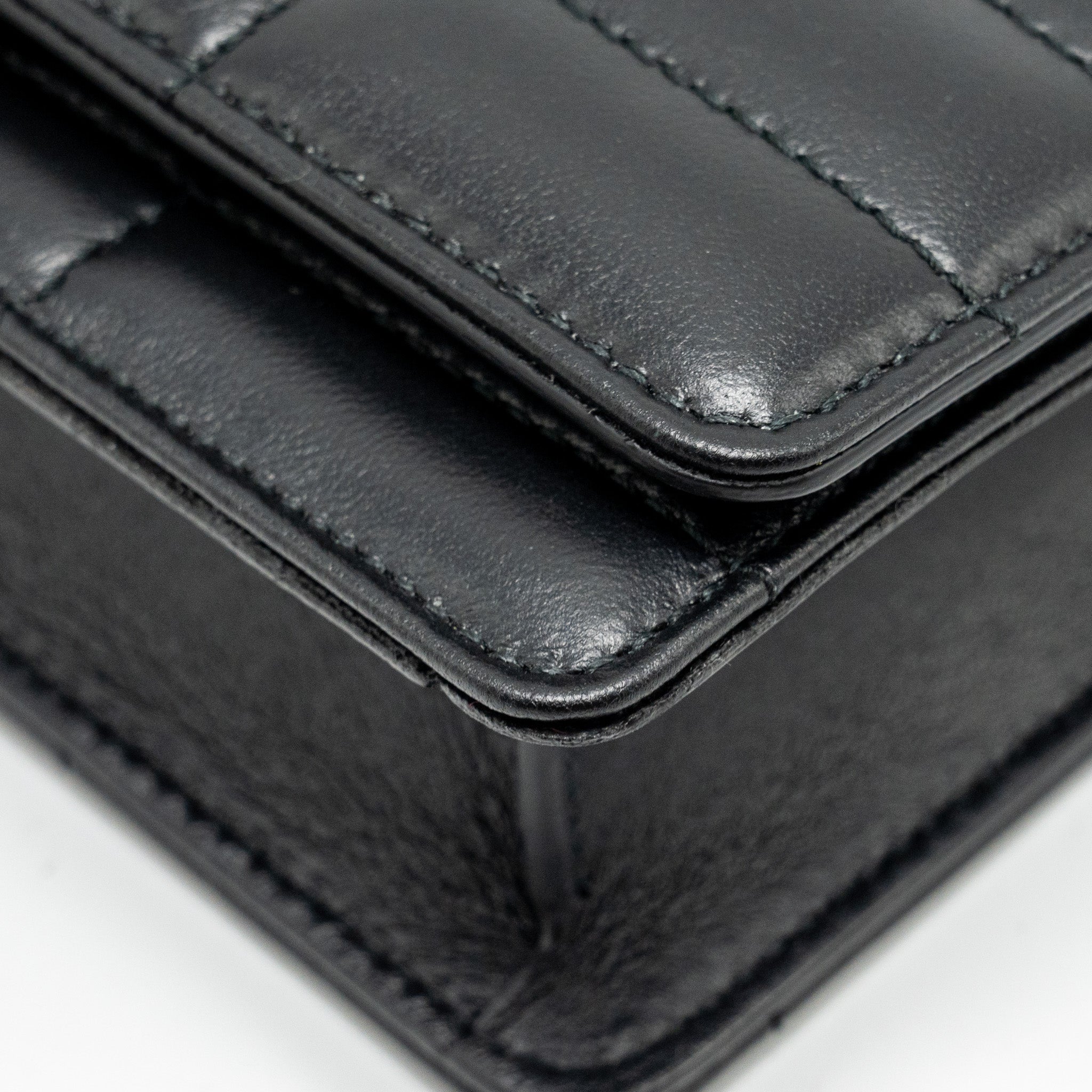 BURBERRY LOLA CLUTCH LAMBSKIN SO BLACK