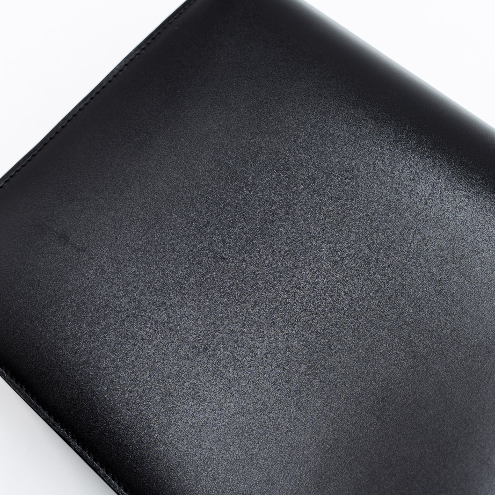 CELINE MEDIUM CLASSIC BOX CALFSKIN BLACK BRUSHED GHW