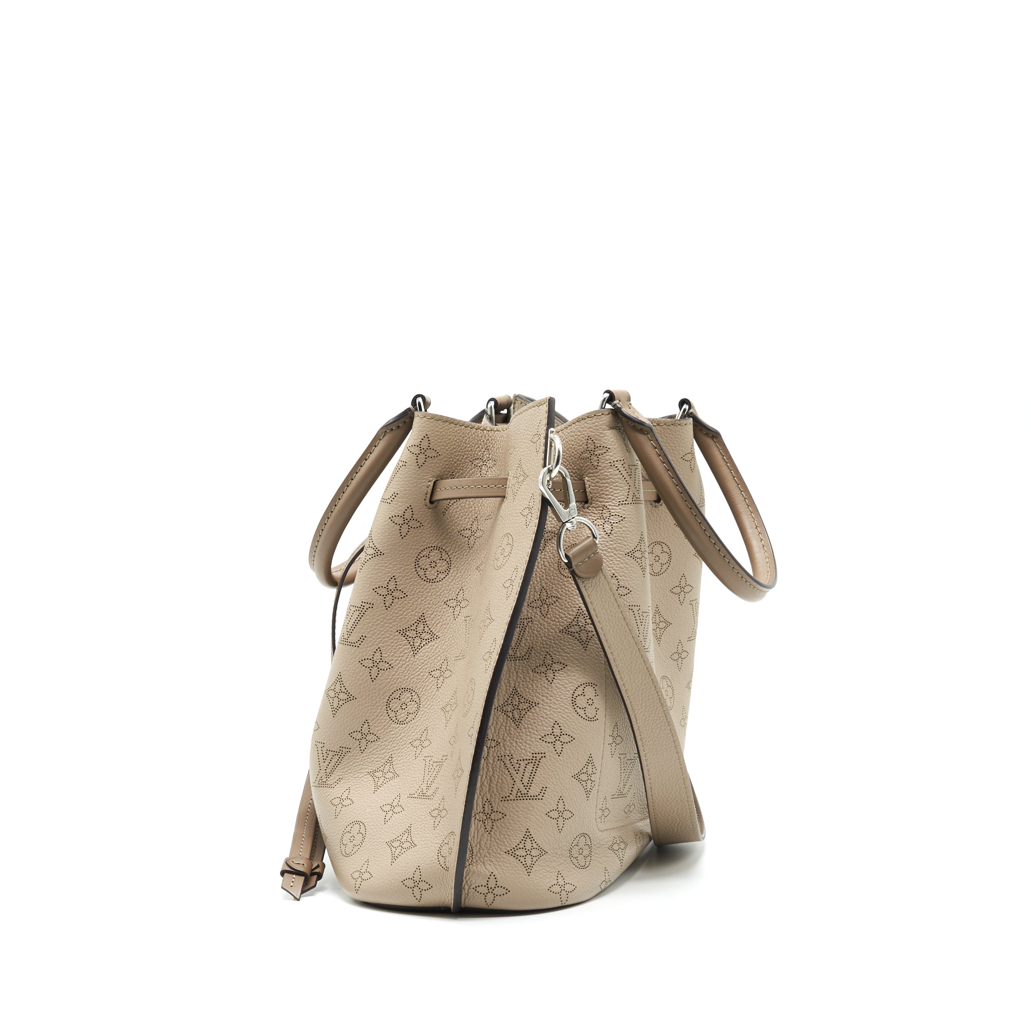 LOUIS VUITTON GIROLATA MAHINA TOTE BAG GREY