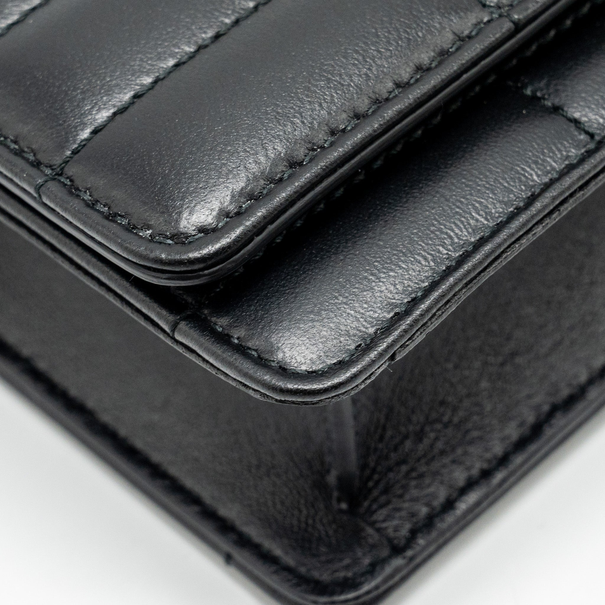 BURBERRY LOLA CLUTCH LAMBSKIN SO BLACK
