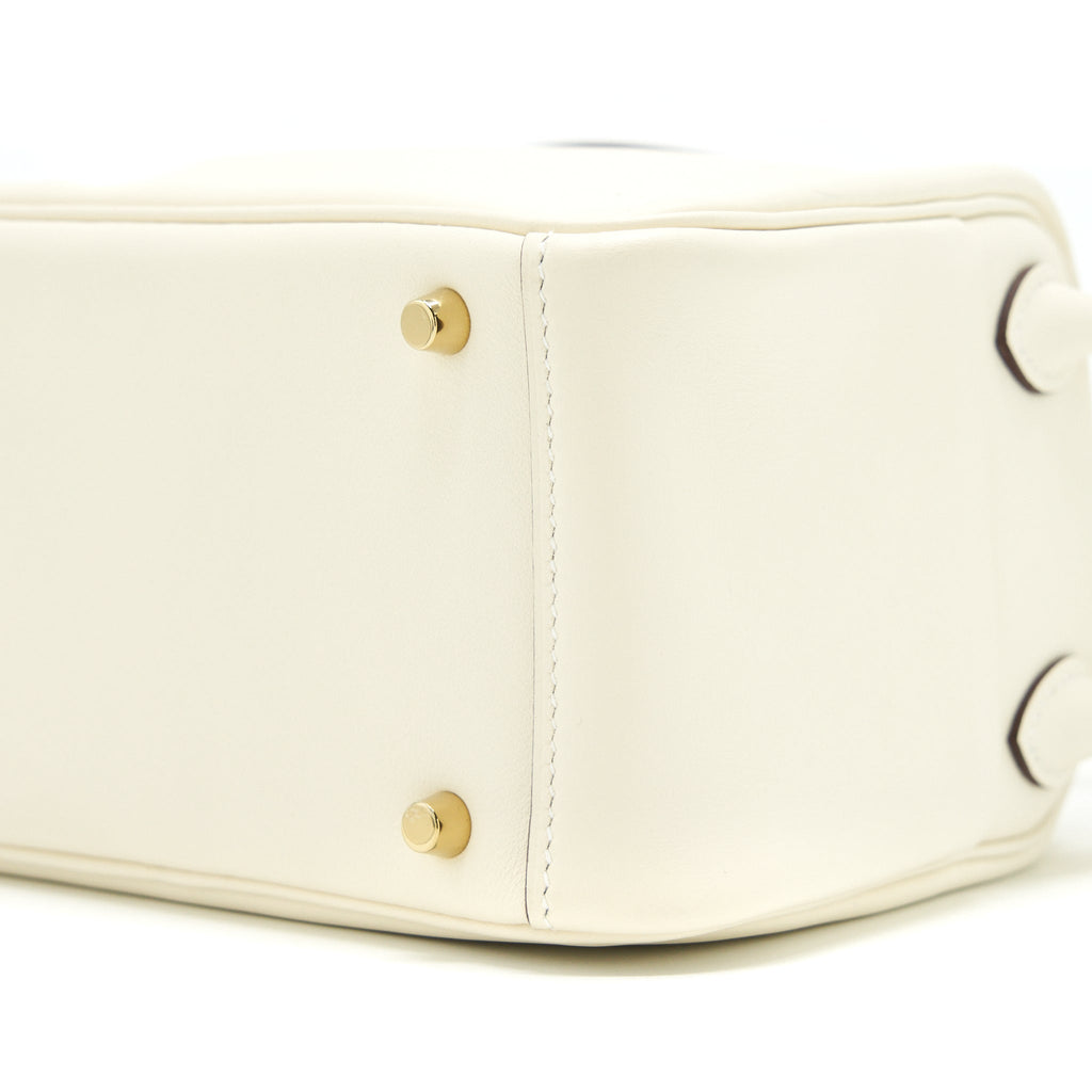 HERMES MINI LINDY SWIFT NATA GHW