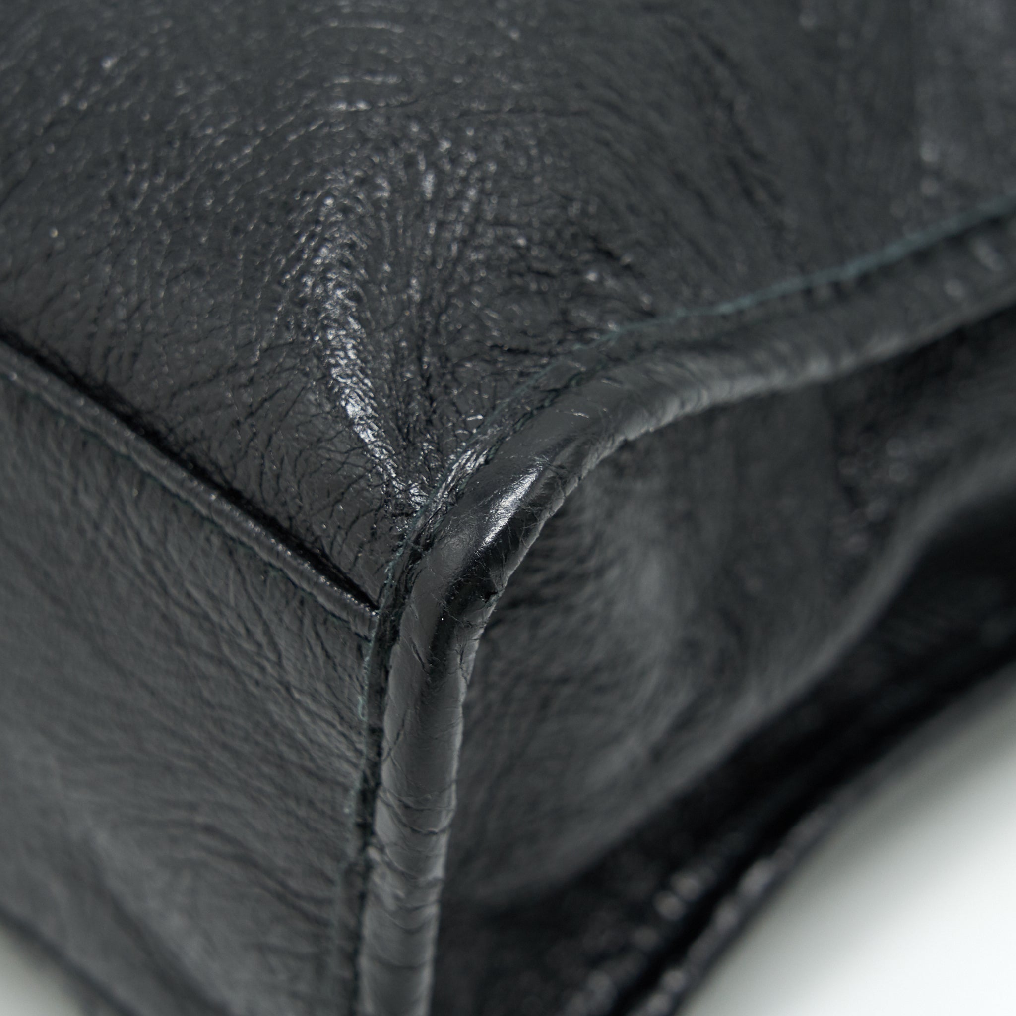 BALENCIAGA CLASSIC CITY S LEATHER TOTE BLACK