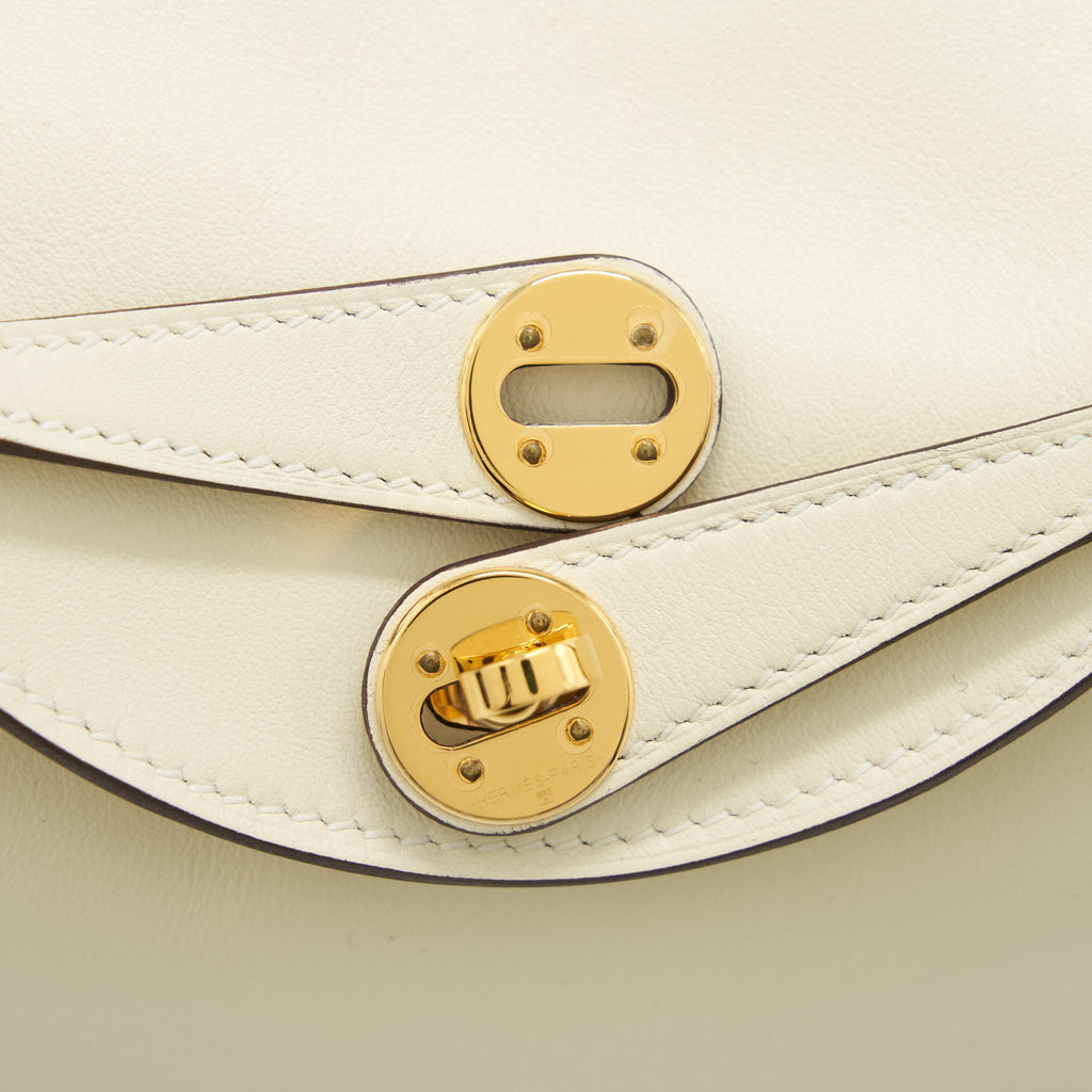 HERMES MINI LINDY SWIFT NATA GHW
