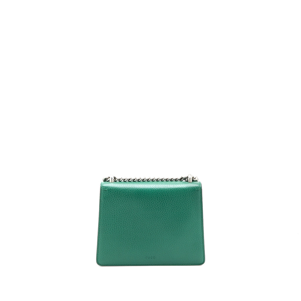 GUCCI MINI DIONYSUS BAG CALFSKIN GREEN GHW