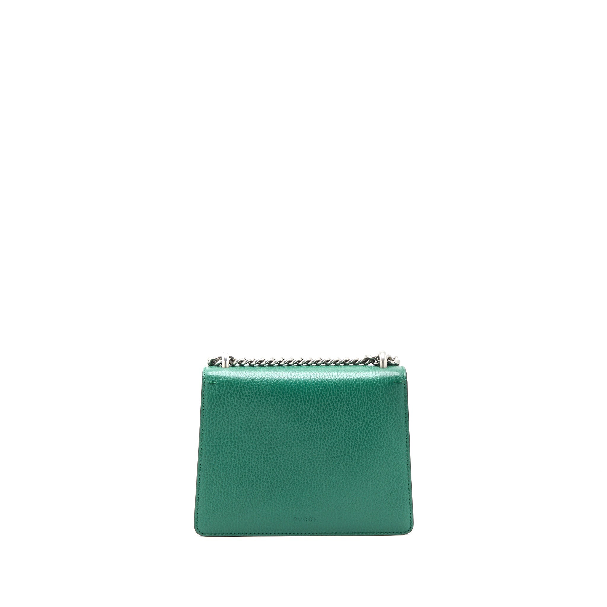 GUCCI MINI DIONYSUS BAG CALFSKIN GREEN GHW