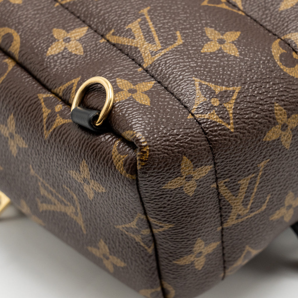 LOUIS VUITTON MINI PALM SPRING BACKPACK MONOGRAM CANVAS GHW