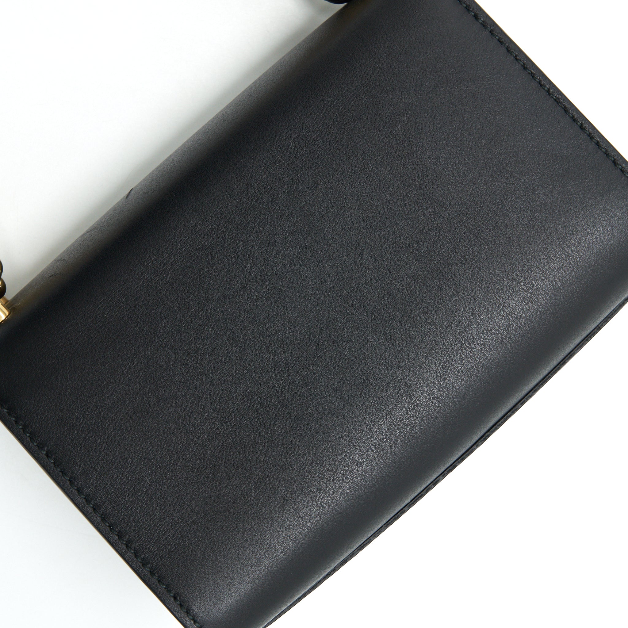 GUCCI LIMITED EDITION PADLOCK CHAIN BAG BLACK