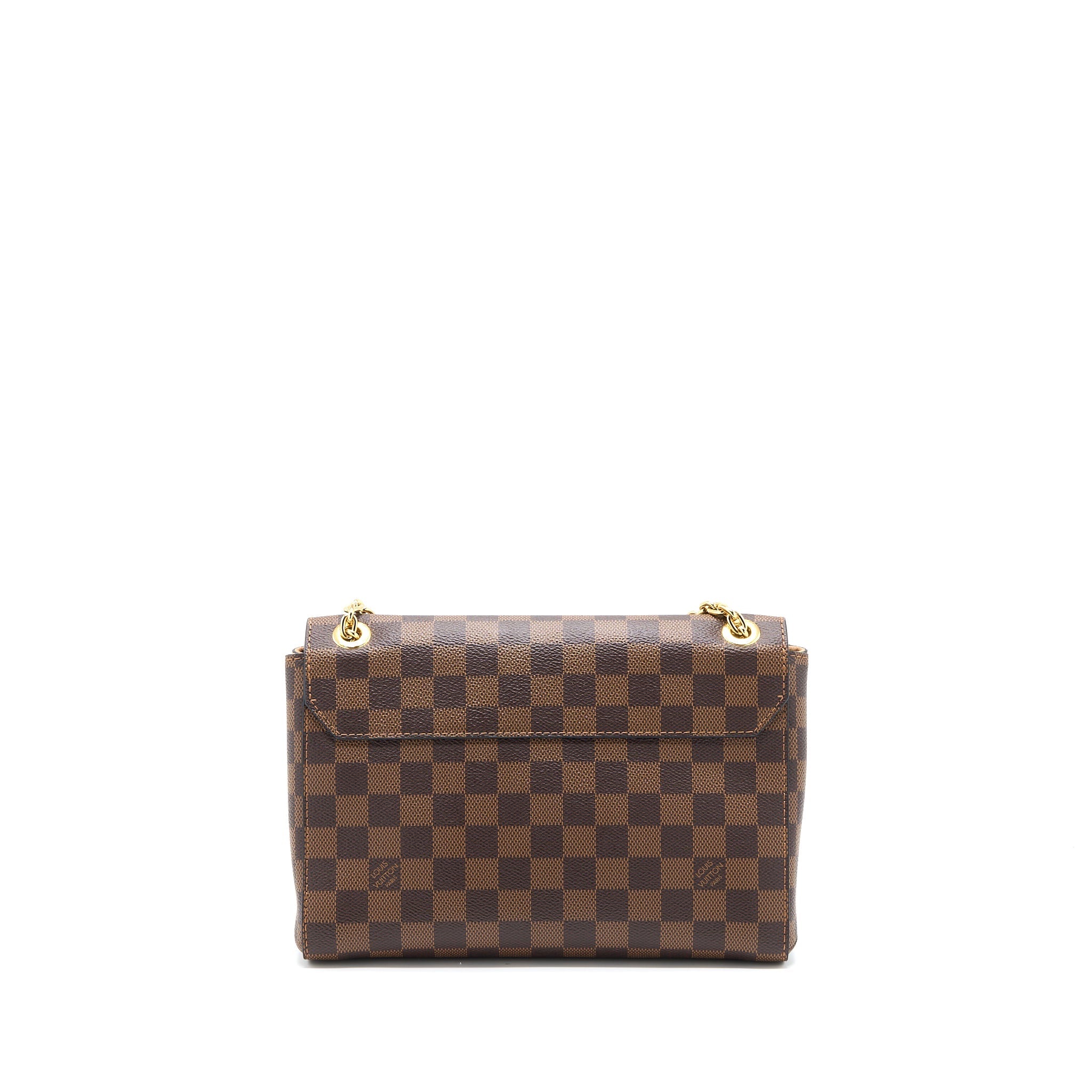 LOUIS VUITTON VAVIN PM DAMIER EBENE CANVAS BEIGE GHW