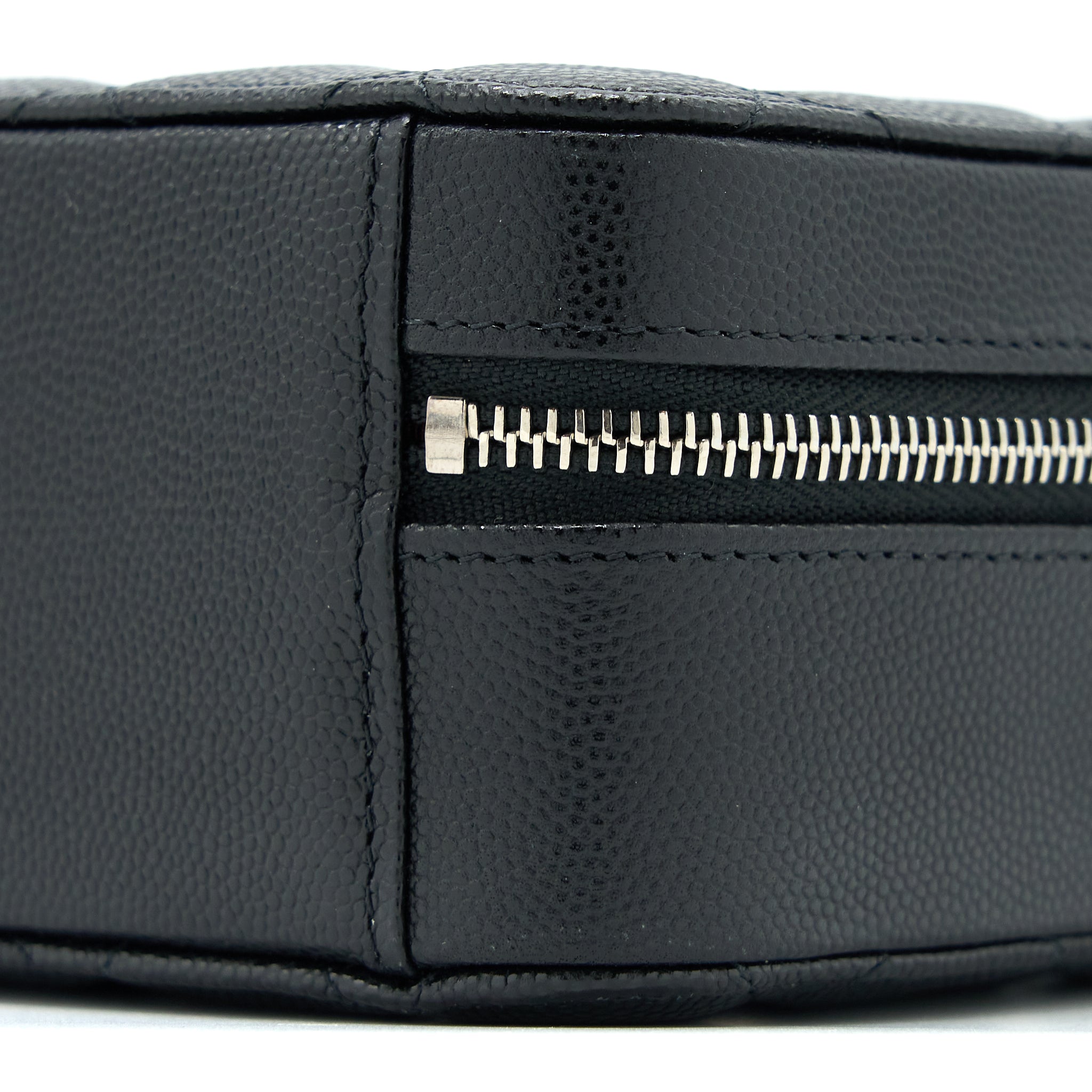 CHANEL MINI CAMERA CASE CAVIAR BLACK SHW