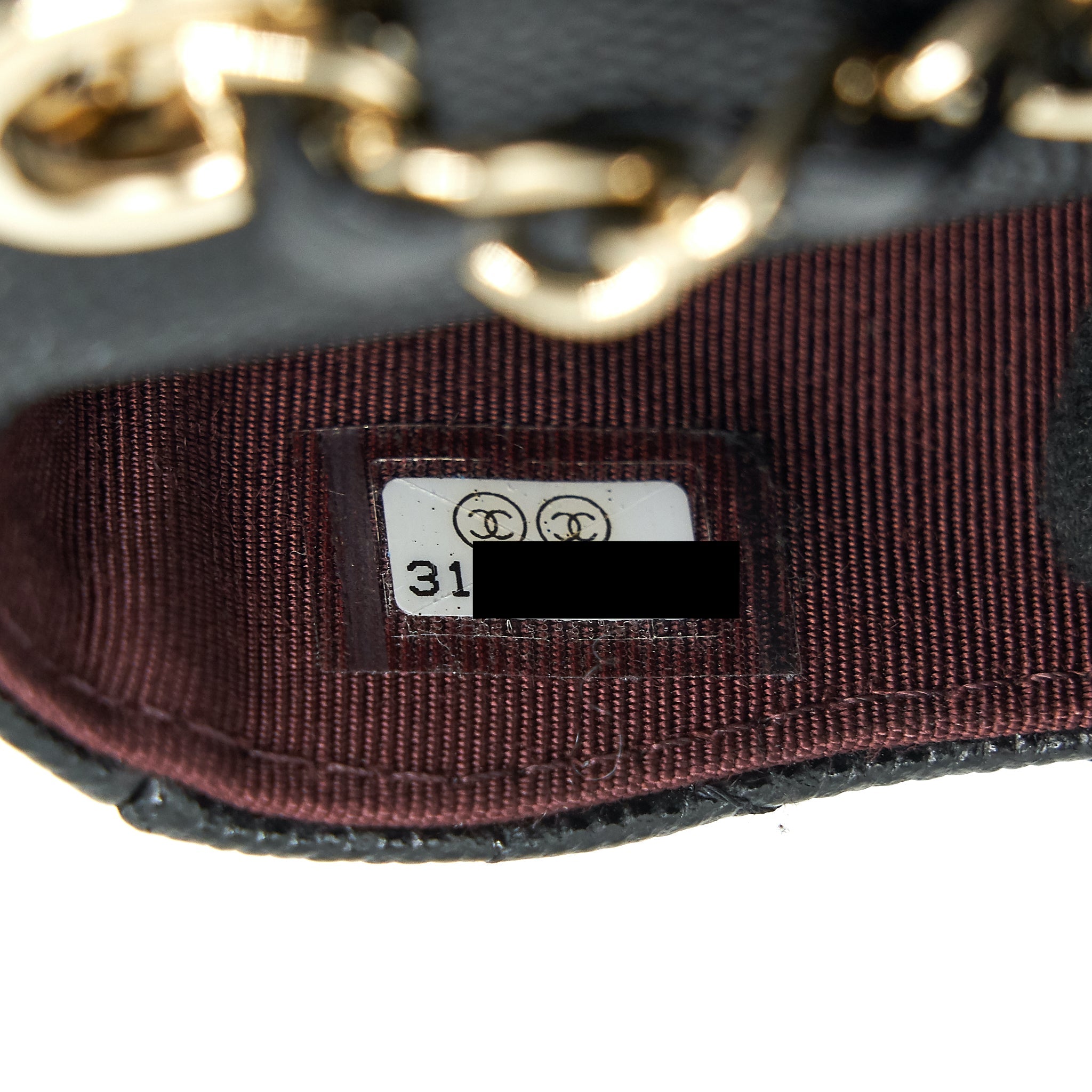 CHANEL 21B BELT BAG CAVIAR BLACK LGHW