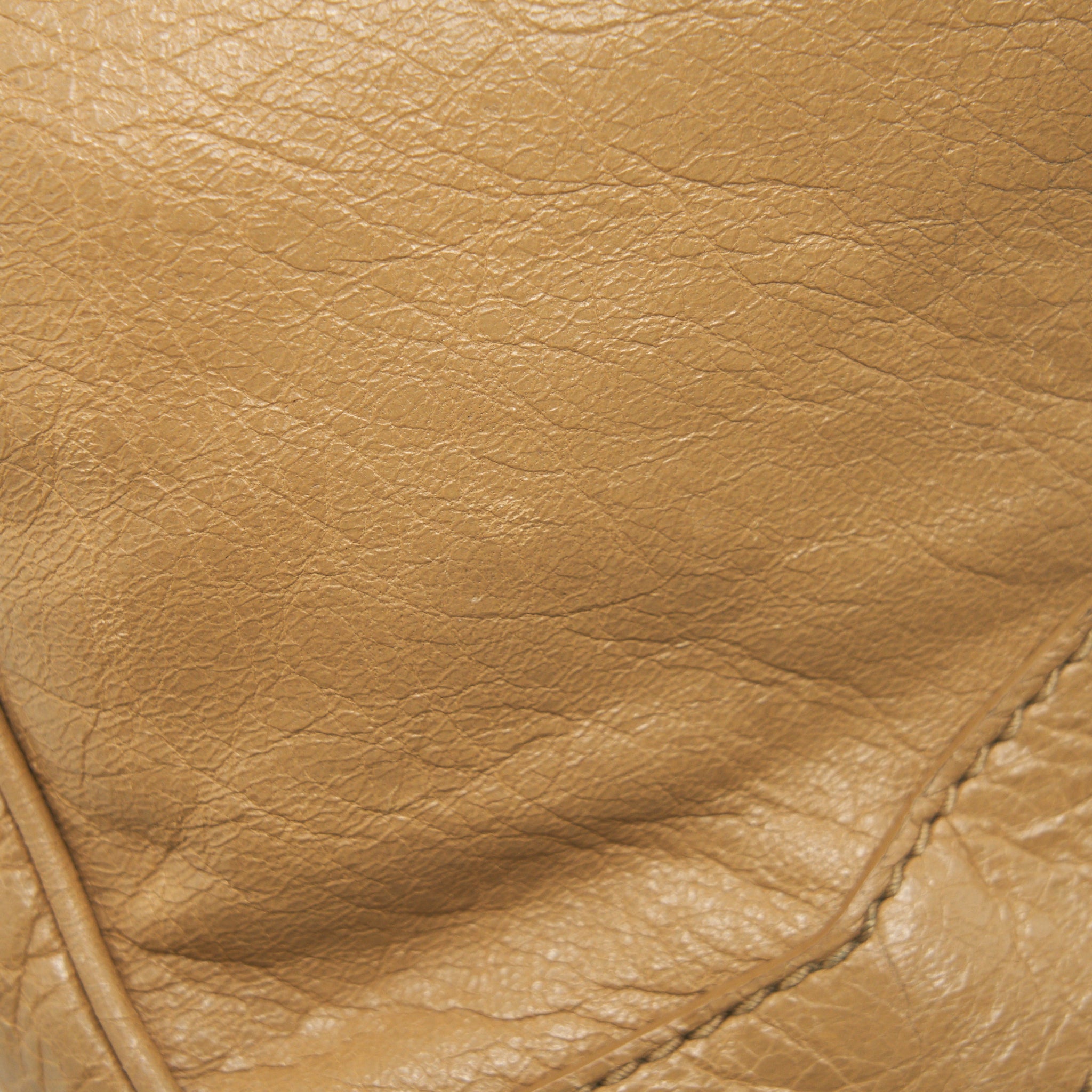 BALENCIAGA GIANT HIP BAG IN BEIGE