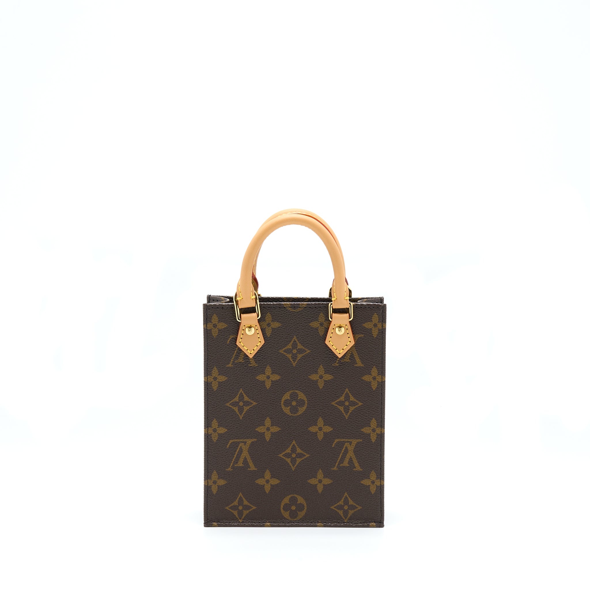LOUIS VUITTON PETIT SAC PLAT MONOGRAM CANVAS GHW