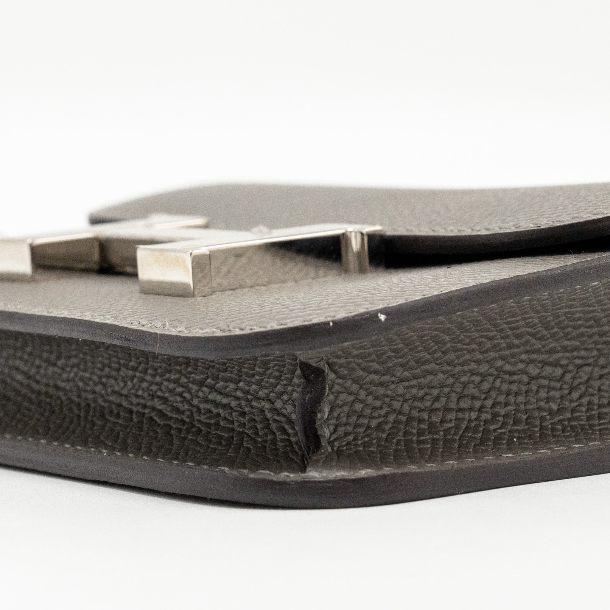 HERMES CONSTANCE SLIM EPSOM GRIS MYER SHW
