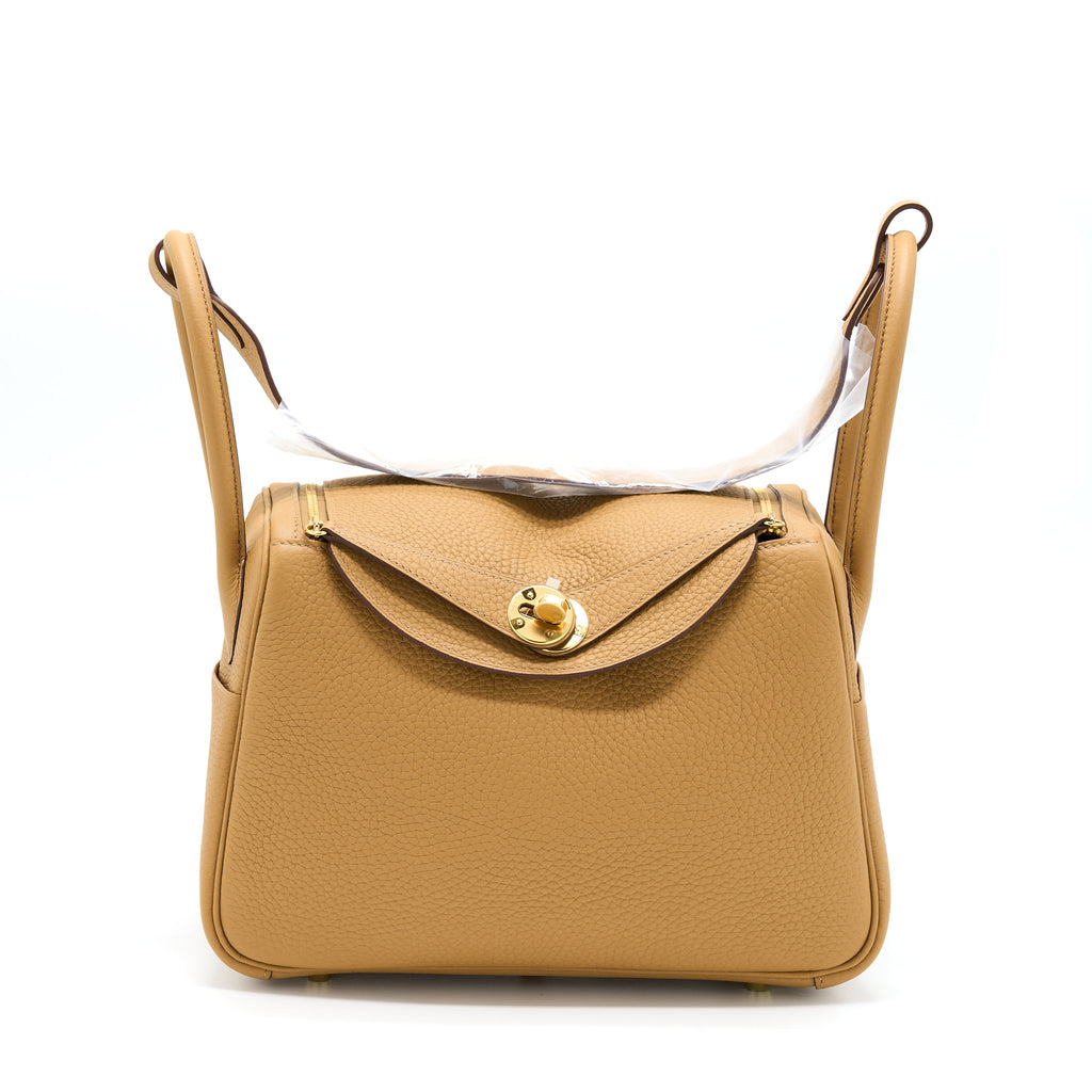 HERMES LINDY 26 CLEMENCE 4B BISCUIT GHW