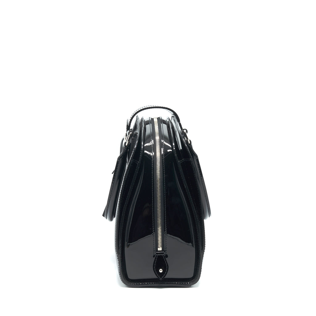 LOUIS VUITTON EPI TOTE BAG PATENT LEATHER BLACK SHW