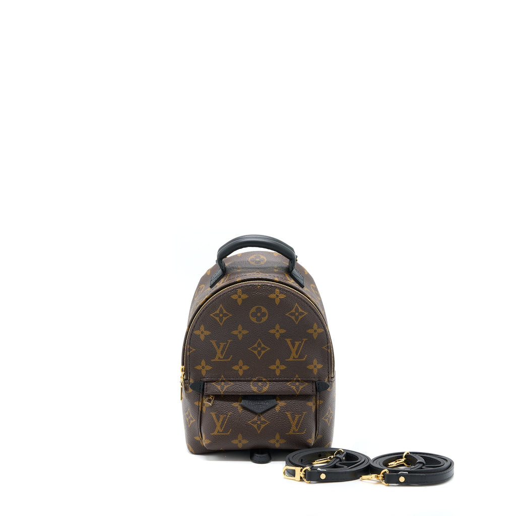 LOUIS VUITTON PALM SPRING MINI BACKPACK MONOGRAM CANVAS GHW (NEW VERSION)