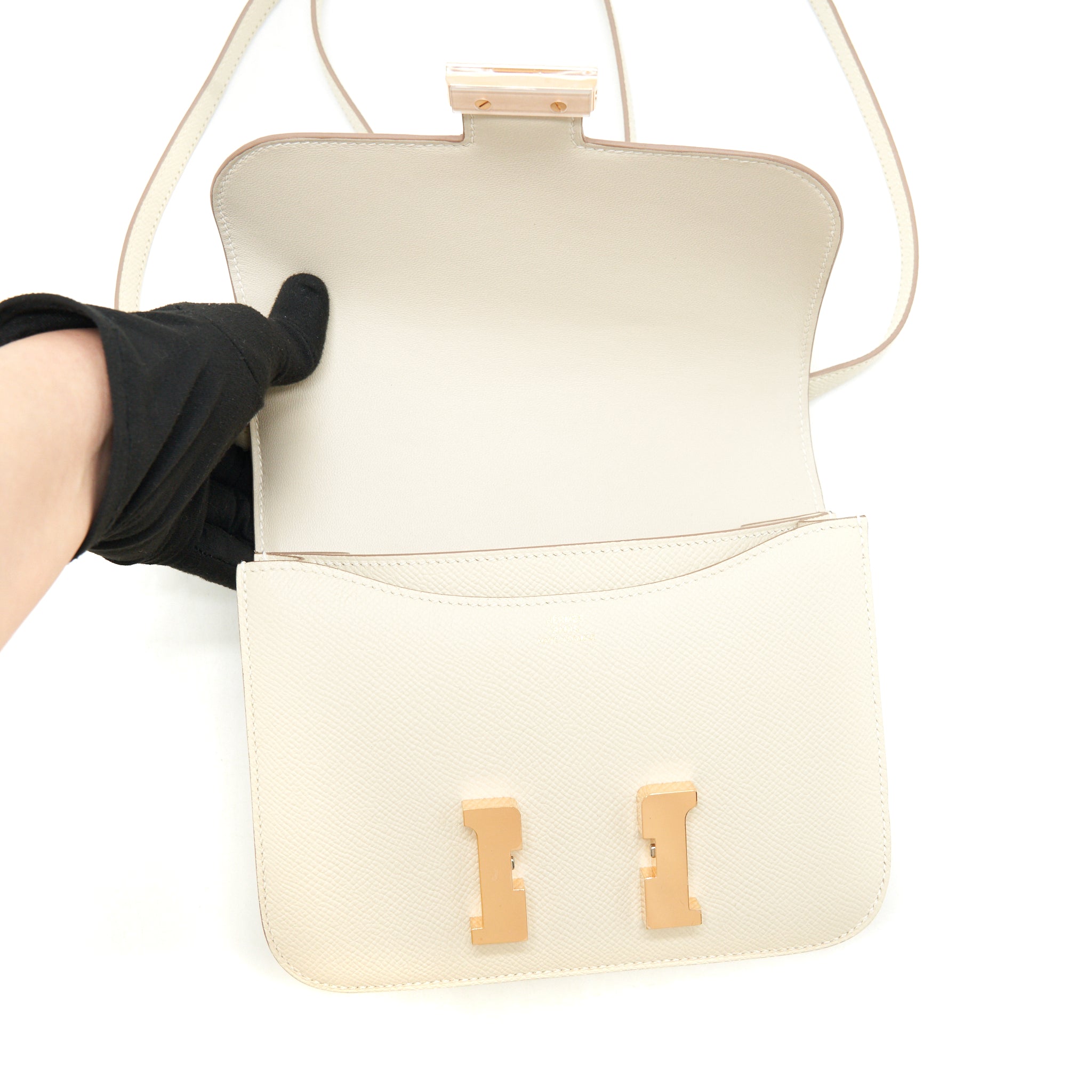 HERMES CONSTANCE MINI EPSOM CRAIE RGHW