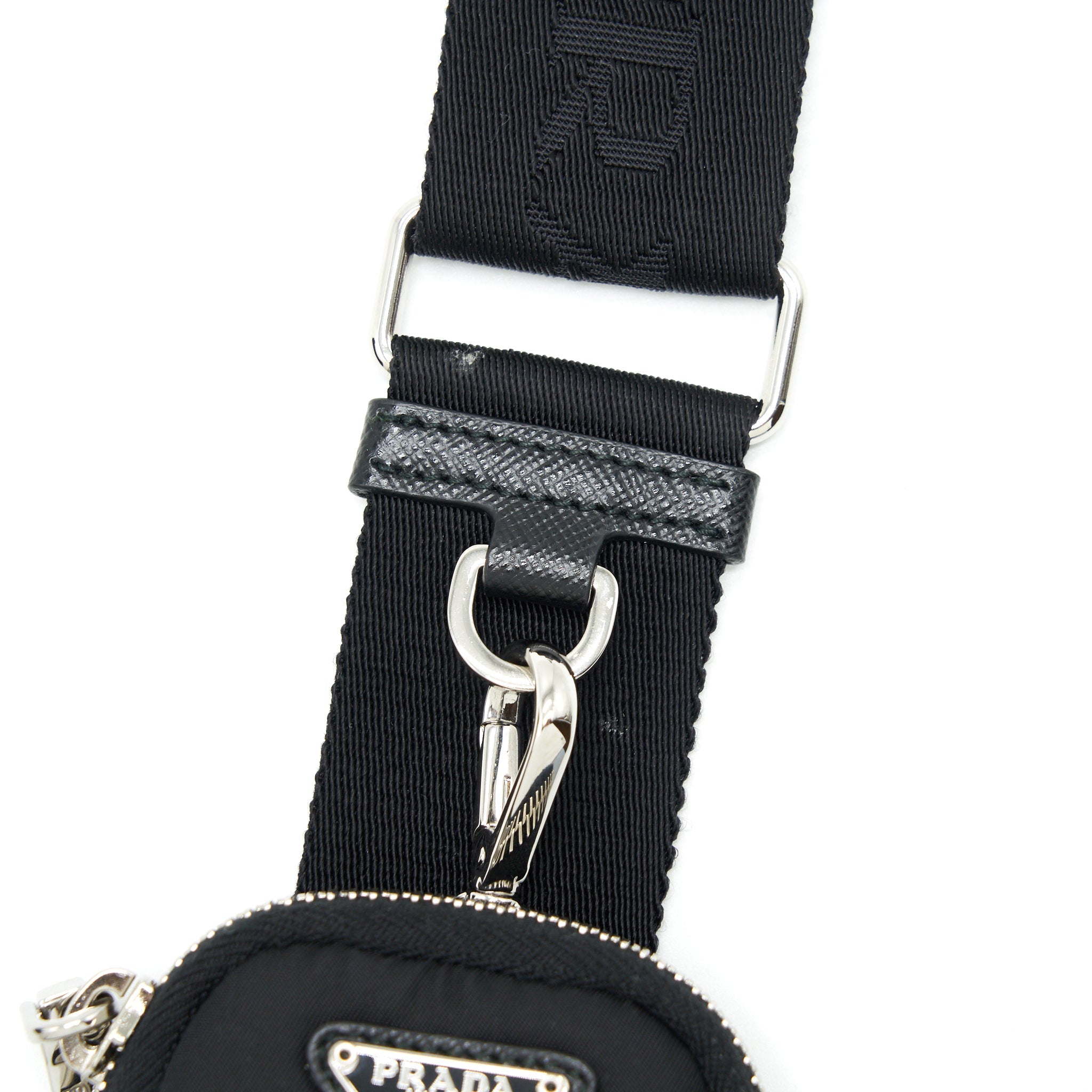 PRADA REEDITION 2005 NYLON BAG BLACK SHW