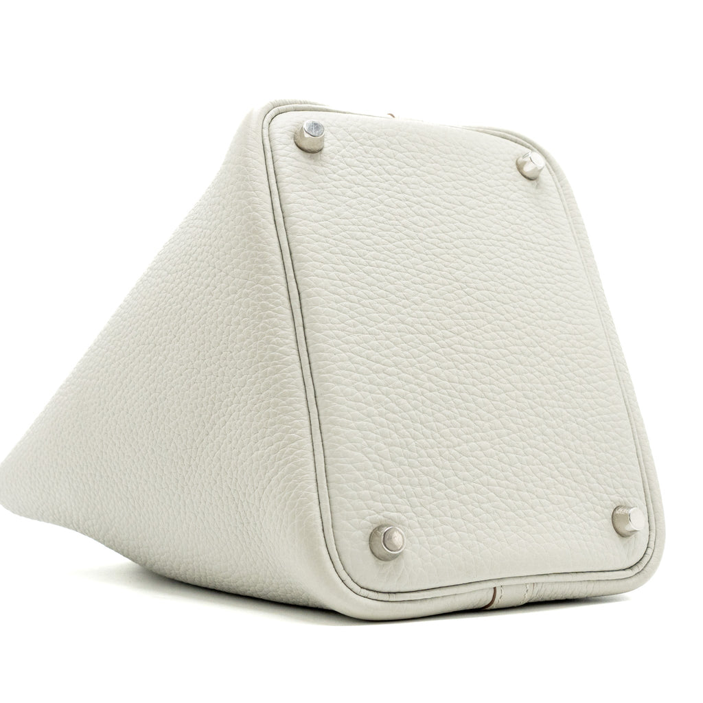 HERMES PICOTIN 18 LOCK BAG CLEMENCE GRIS PERLE SHW