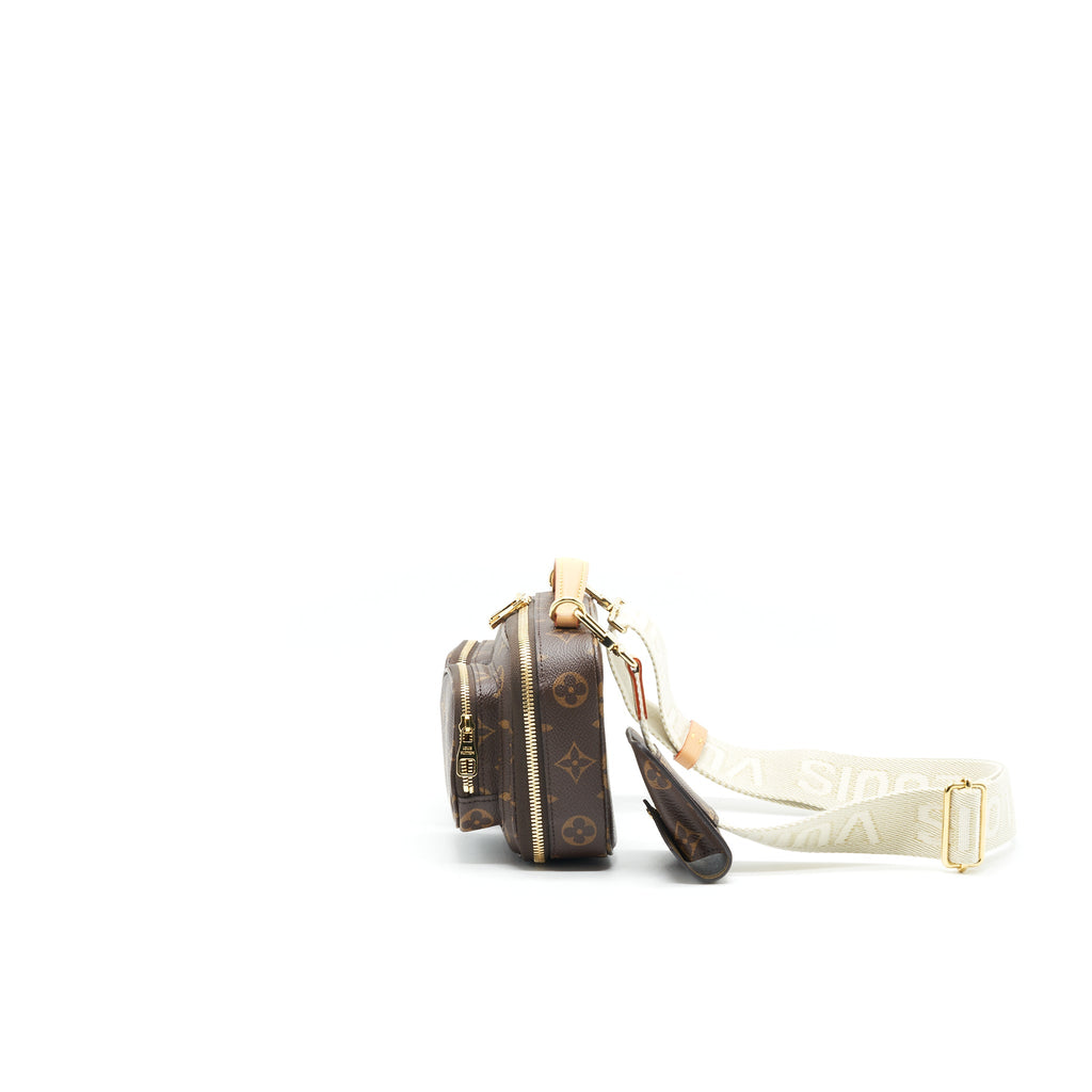 LOUIS VUITTON UTILITY CROSSBODY BAG MONOGRAM CANVAS