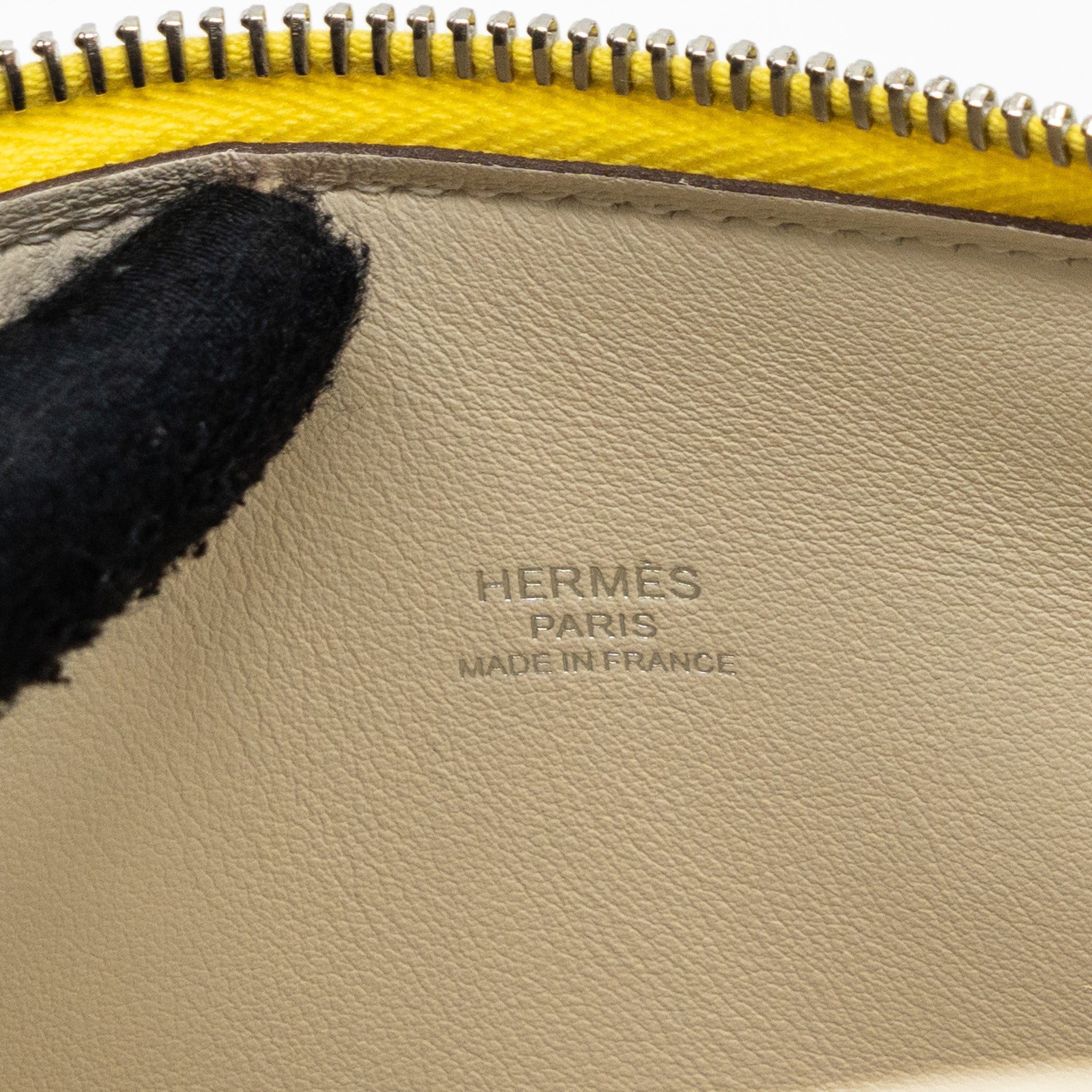 HERMES BOLIDE 1923 25 EPSOM NATA/TERRE BATTUE/JAUNE CITRON SHW
