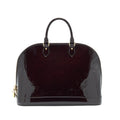 LOUIS VUITTON ALMA GM PATENT LEATHER AMARANTE VERNIS