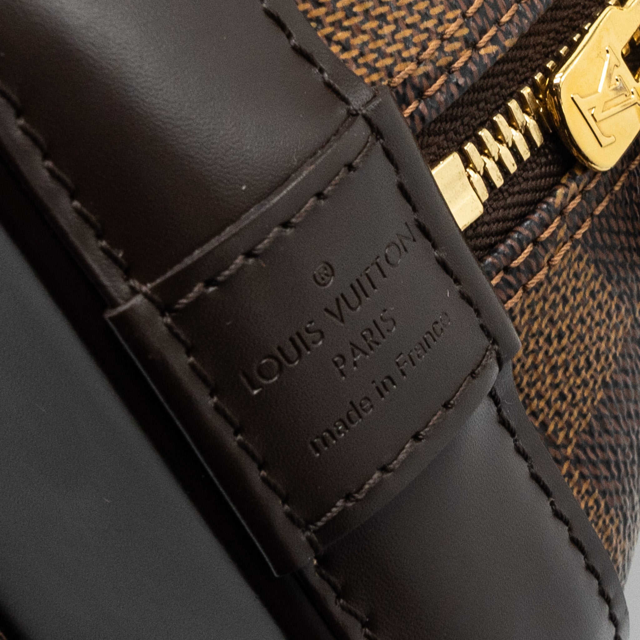 LOUIS VUITTON ALMA PM DAMIER EBENE GHW