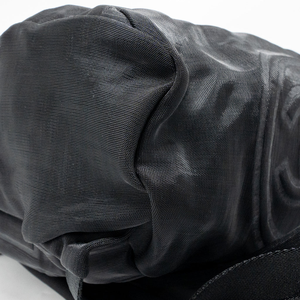 CHANEL COCO NEIGE BACKPACK MESH BLACK SHW
