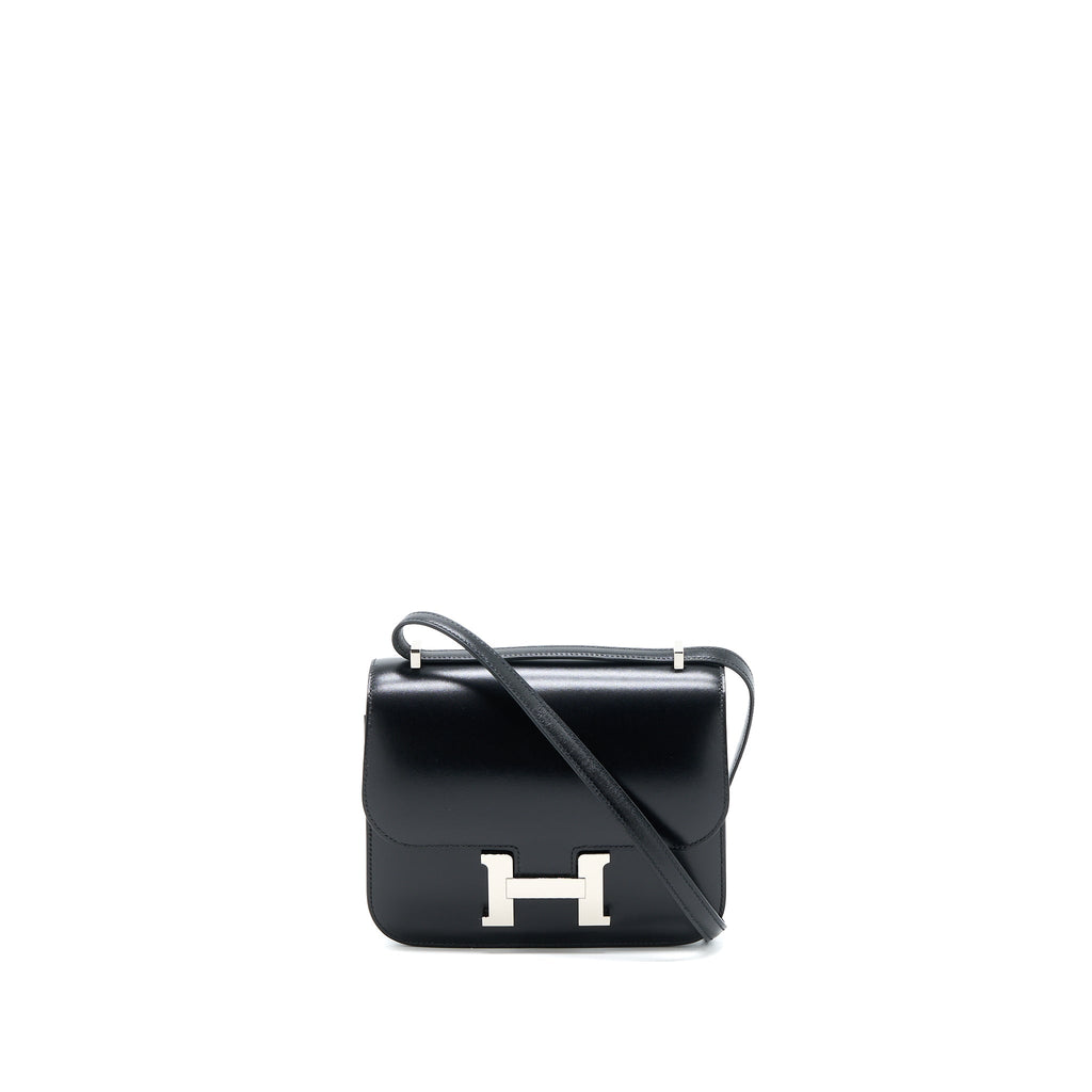 HERMES MINI CONSTANCE BOX BLACK SHW