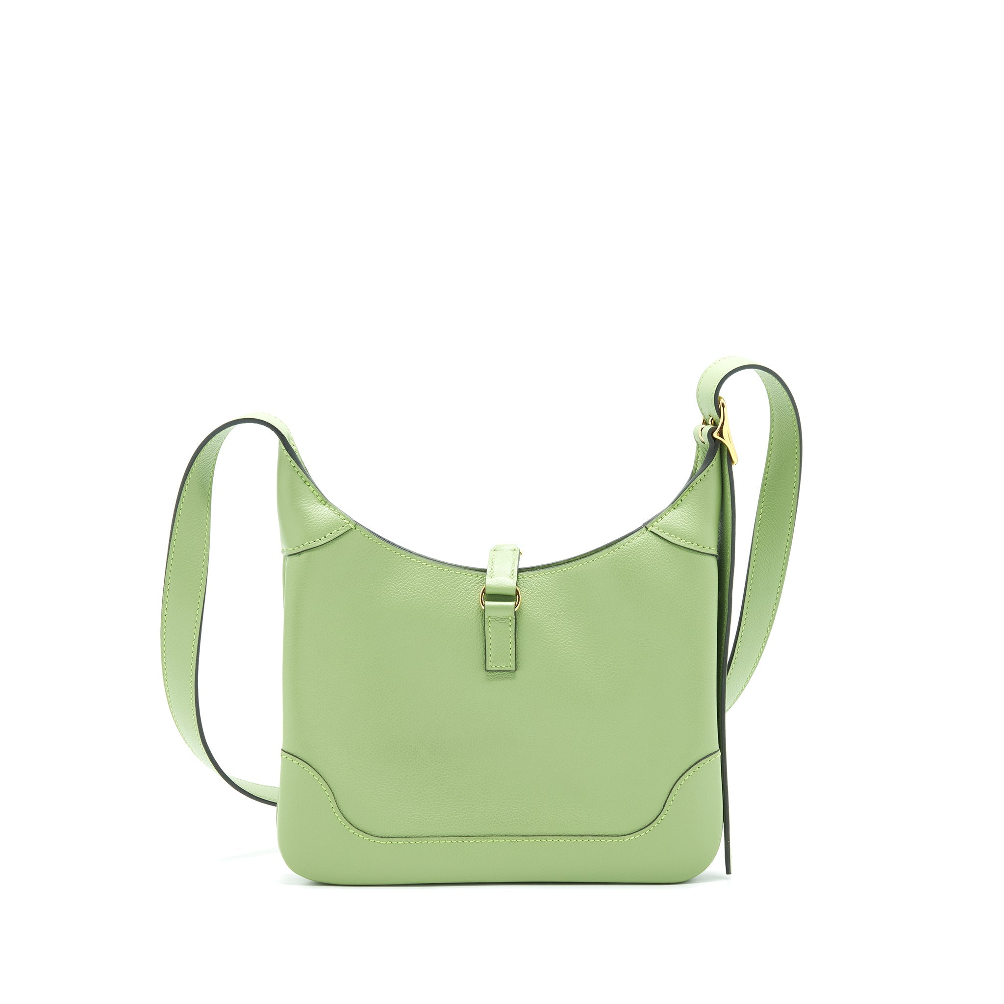 HERMES TRIM DUO 24 BAG VERT CRIQUET GHW