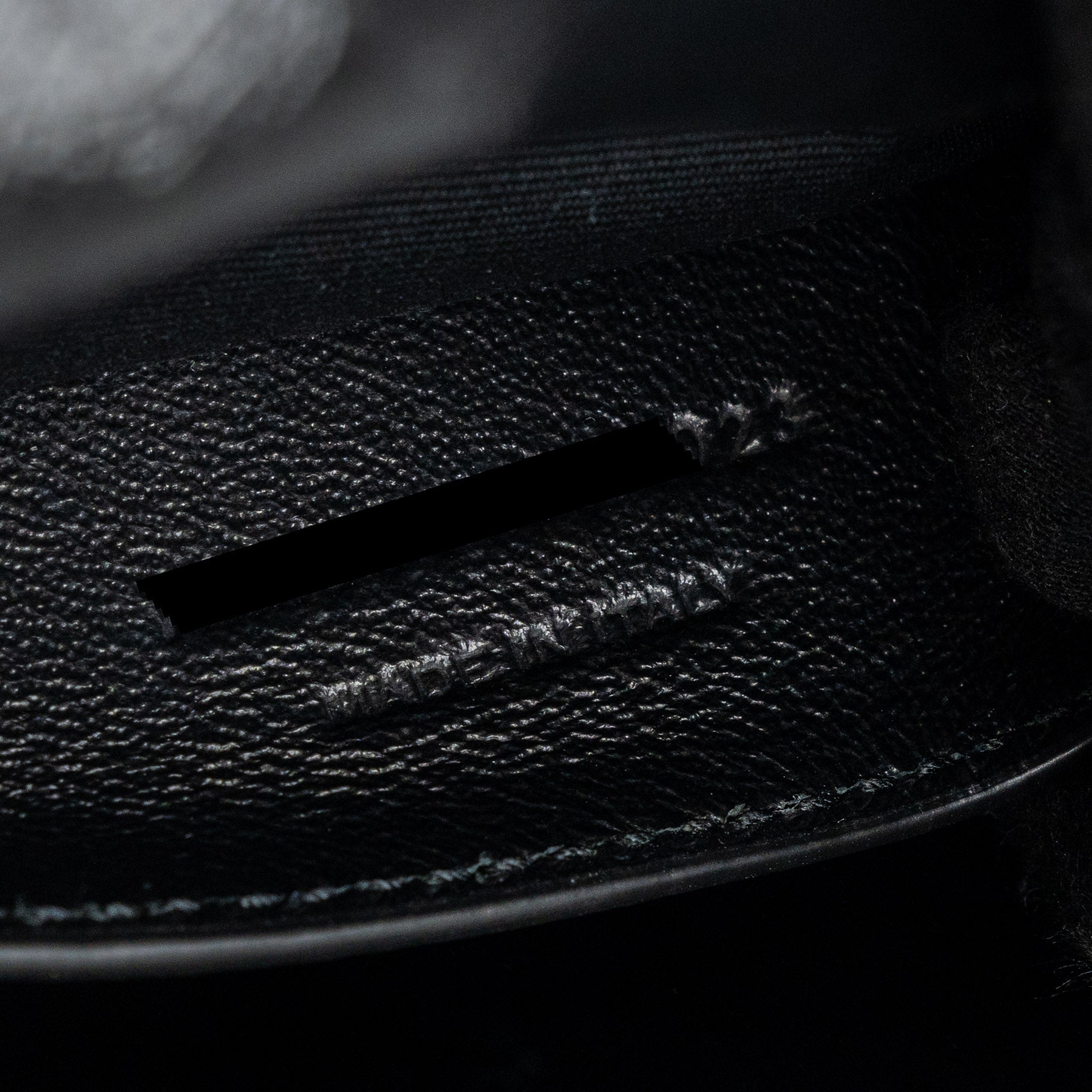 SAINT LAURENT NIKI BABY LEATHER BLACK SHW