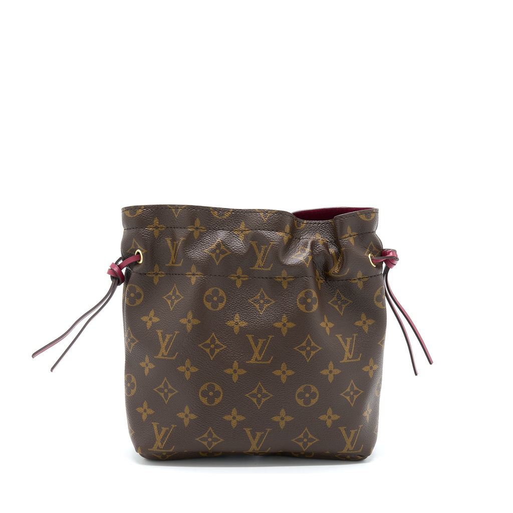 LOUIS VUITTON NOE POUCH MONOGRAM CANVAS GHW