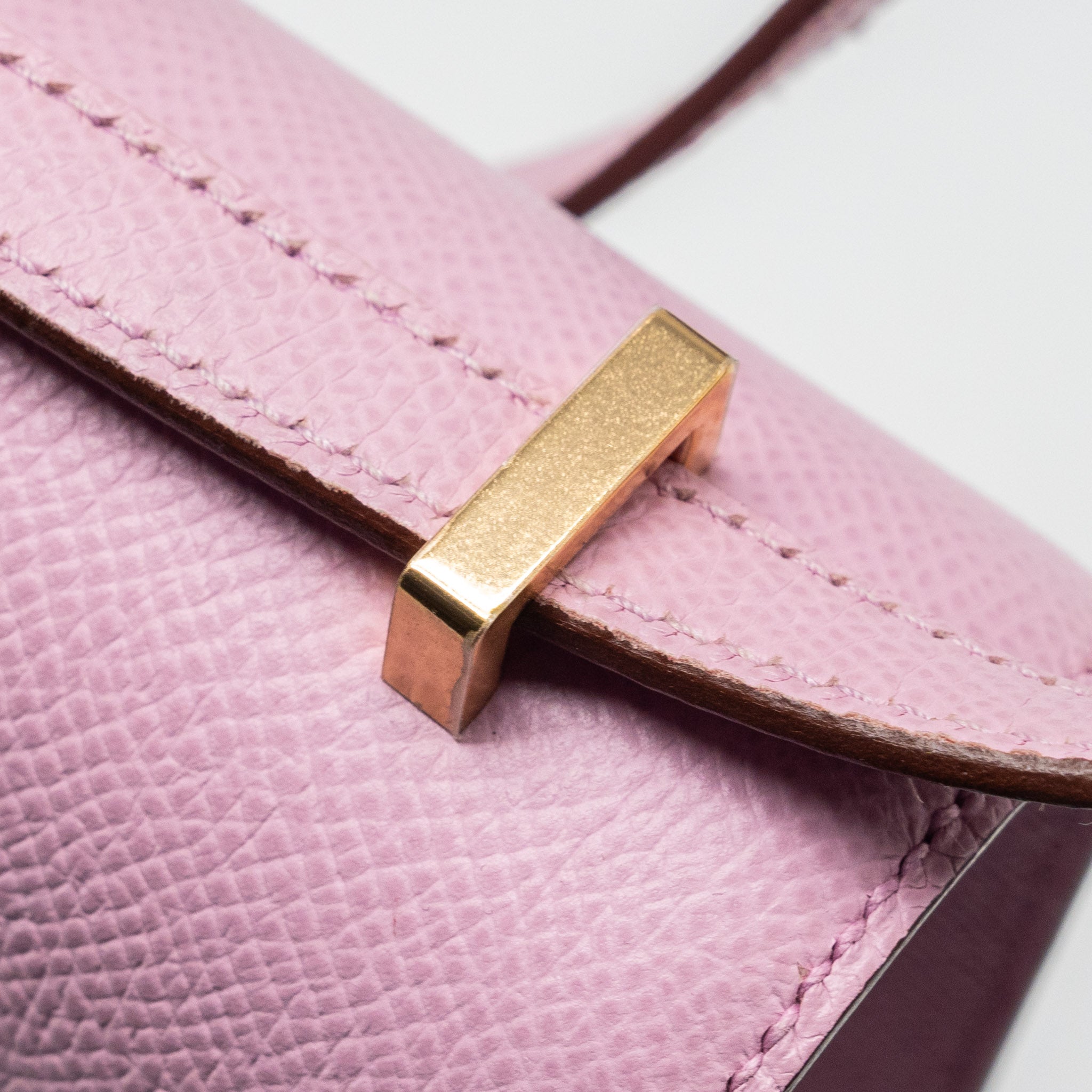 HERMES MINI CONSTANCE EPSOM MAUVE SYLVESTRE RGHW