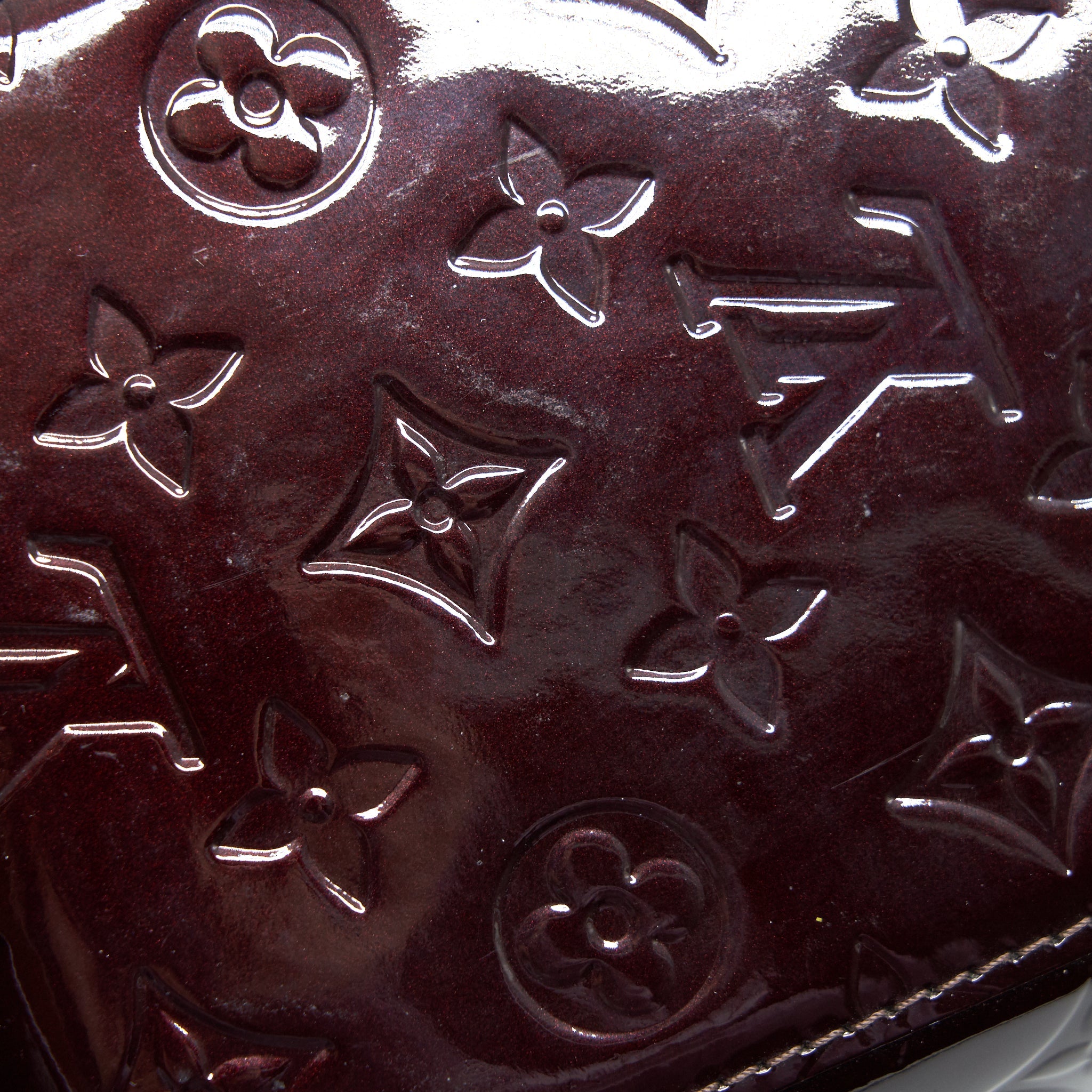 LOUIS VUITTON BOWLING TOTE SHOULDER BAG PATENT LEATHER
