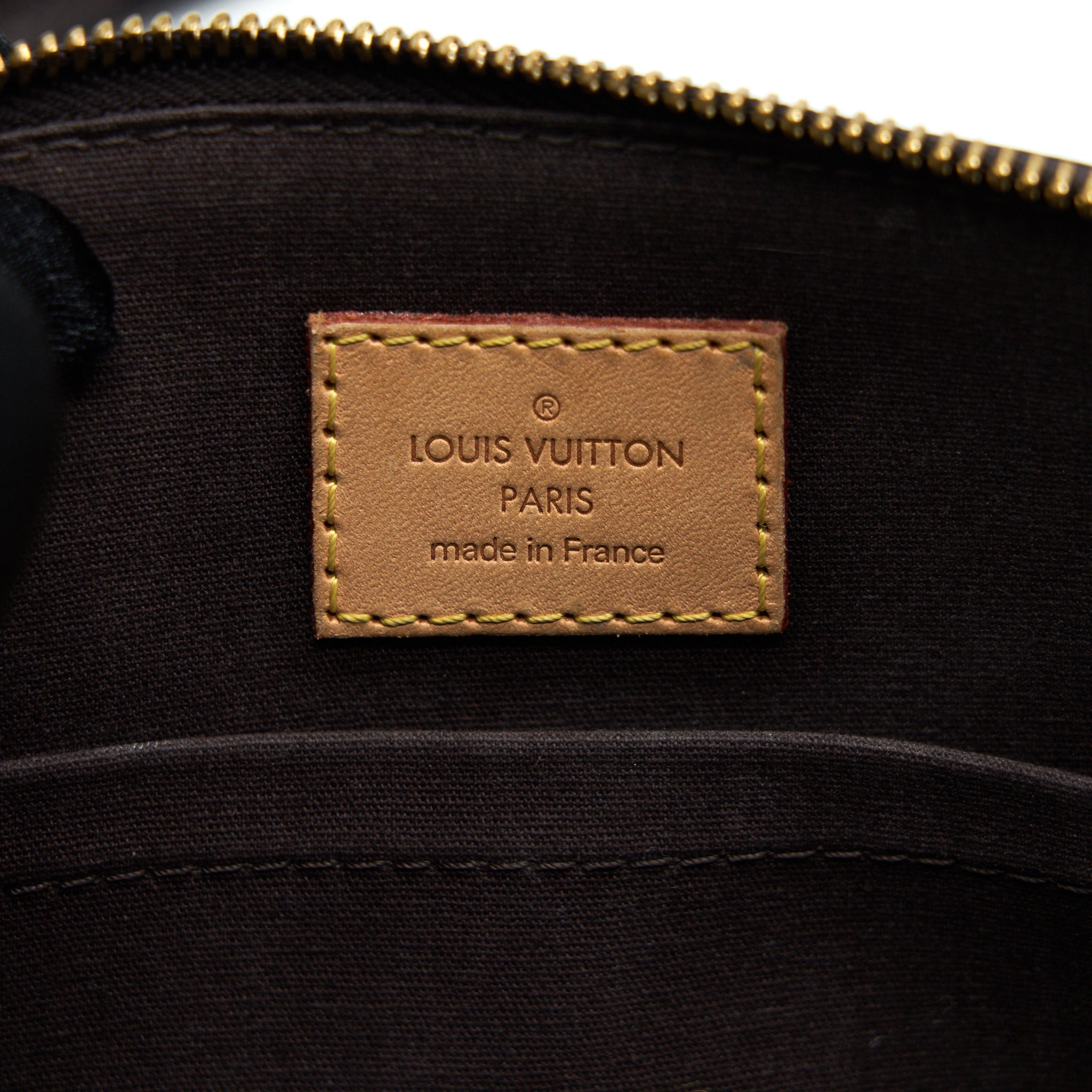 LOUIS VUITTON BOWLING TOTE SHOULDER BAG PATENT LEATHER
