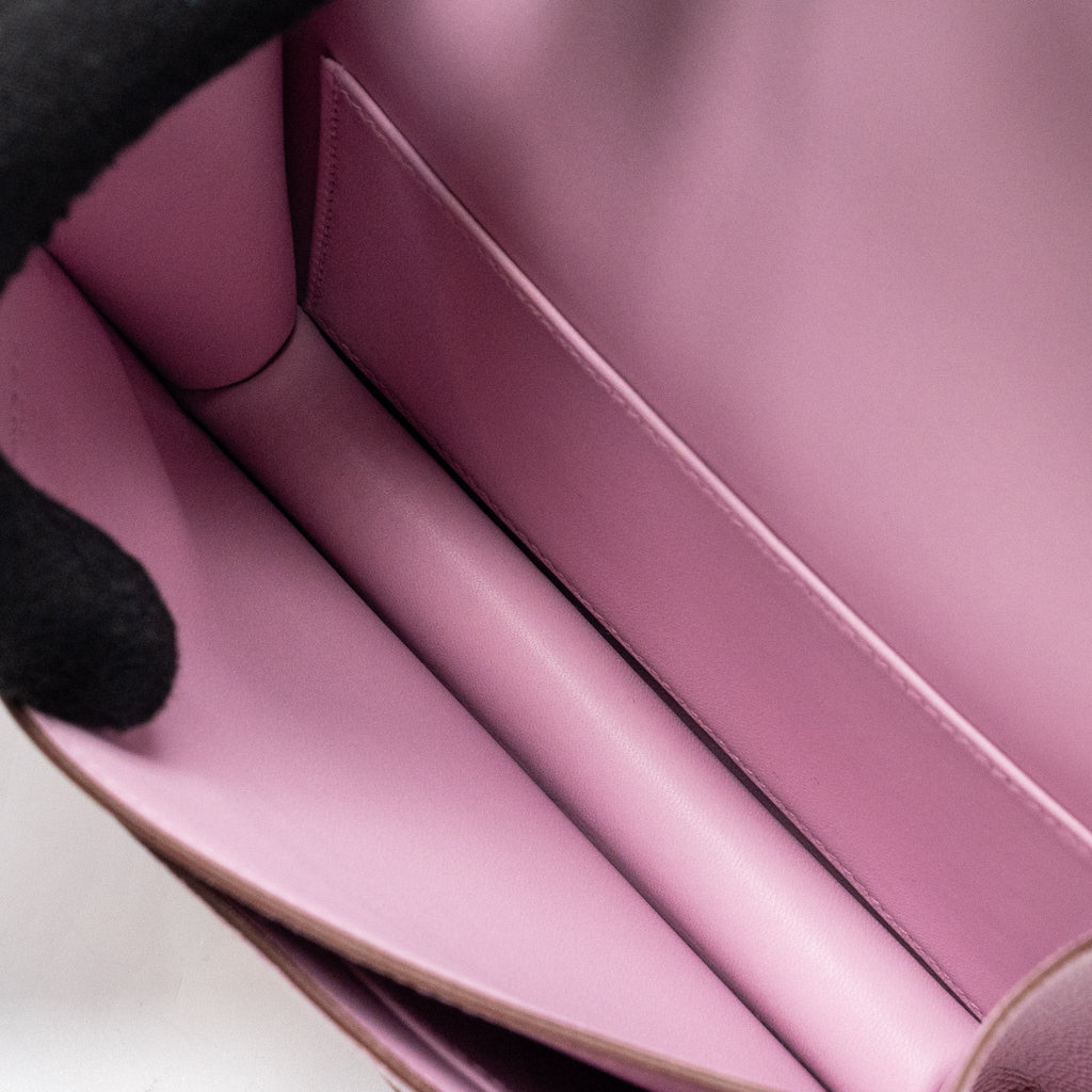 HERMES MINI CONSTANCE EPSOM MAUVE SYLVESTRE RGHW
