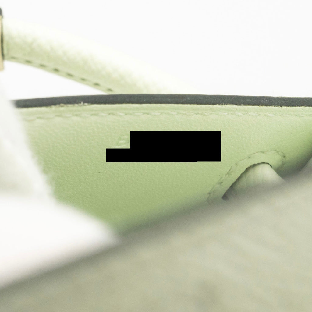 HERMES KELLY DOLE PICTO EPSOM VERT FIZZ / NATA / ROSE TEXAS SHW