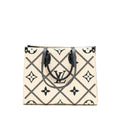LOUIS VUITTON ONTHEGO MM EMPREINTE CREAM/ BLACK GHW (NEW VERSION)