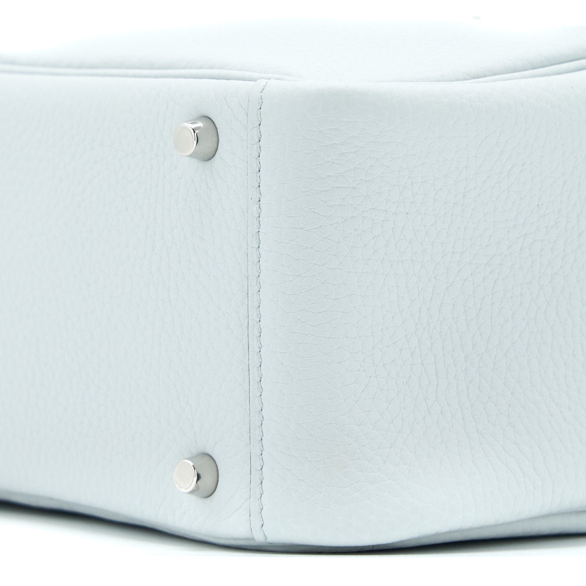 HERMES MINI LINDY CLEMENCE BLUE PALE SHW