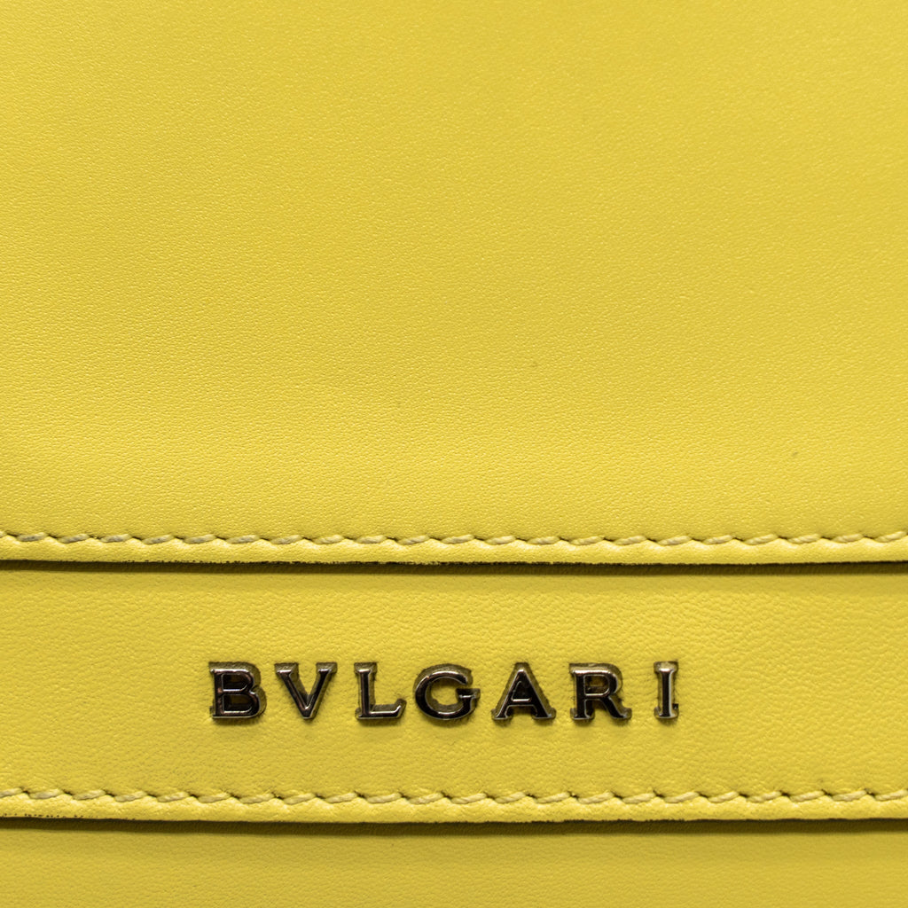 BVLGARI SERPENTI FOREVER CROSSBODY BAG CALFSKIN YELLOW RUTHENIUM HARDWARE