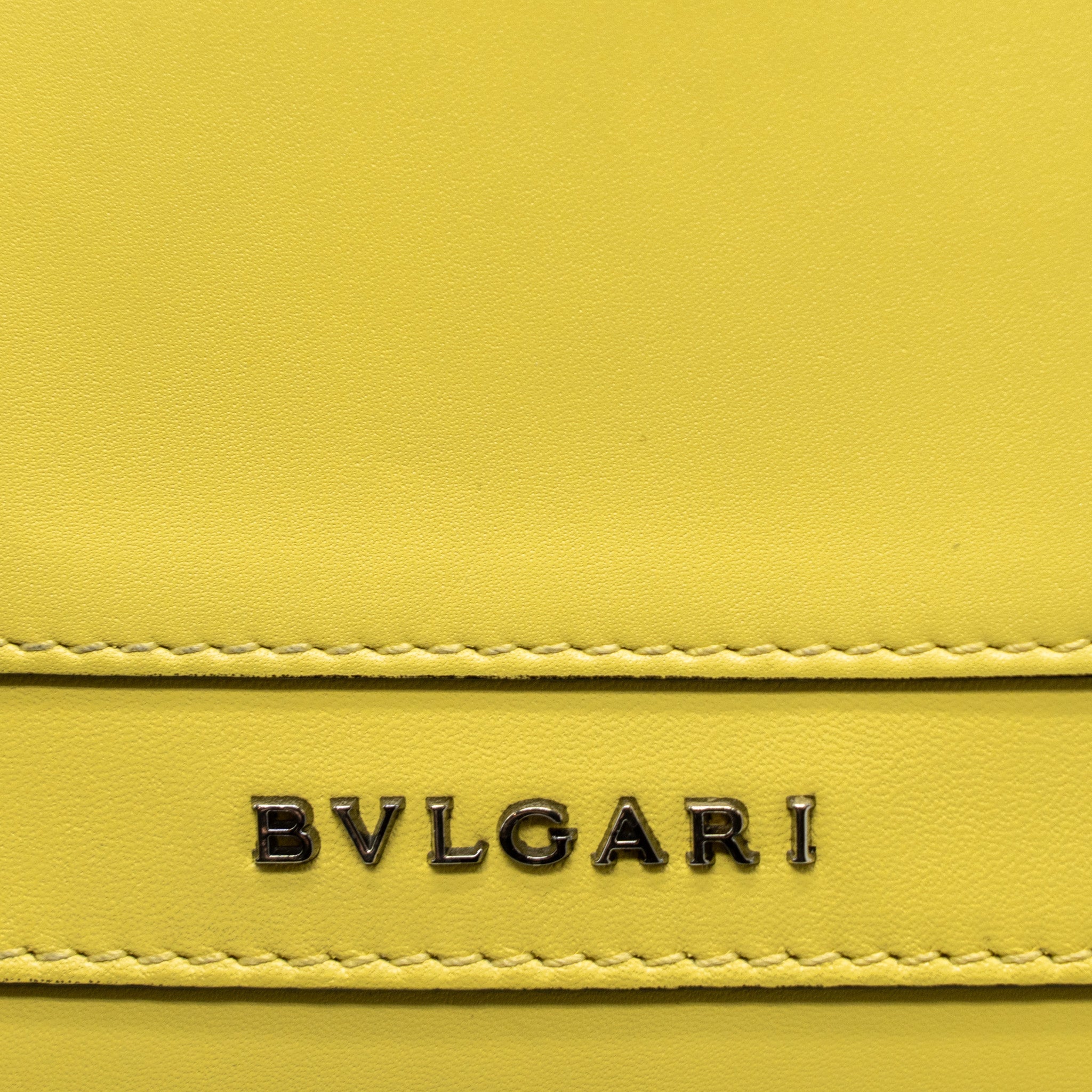 BVLGARI SERPENTI FOREVER CROSSBODY BAG CALFSKIN YELLOW RUTHENIUM HARDWARE