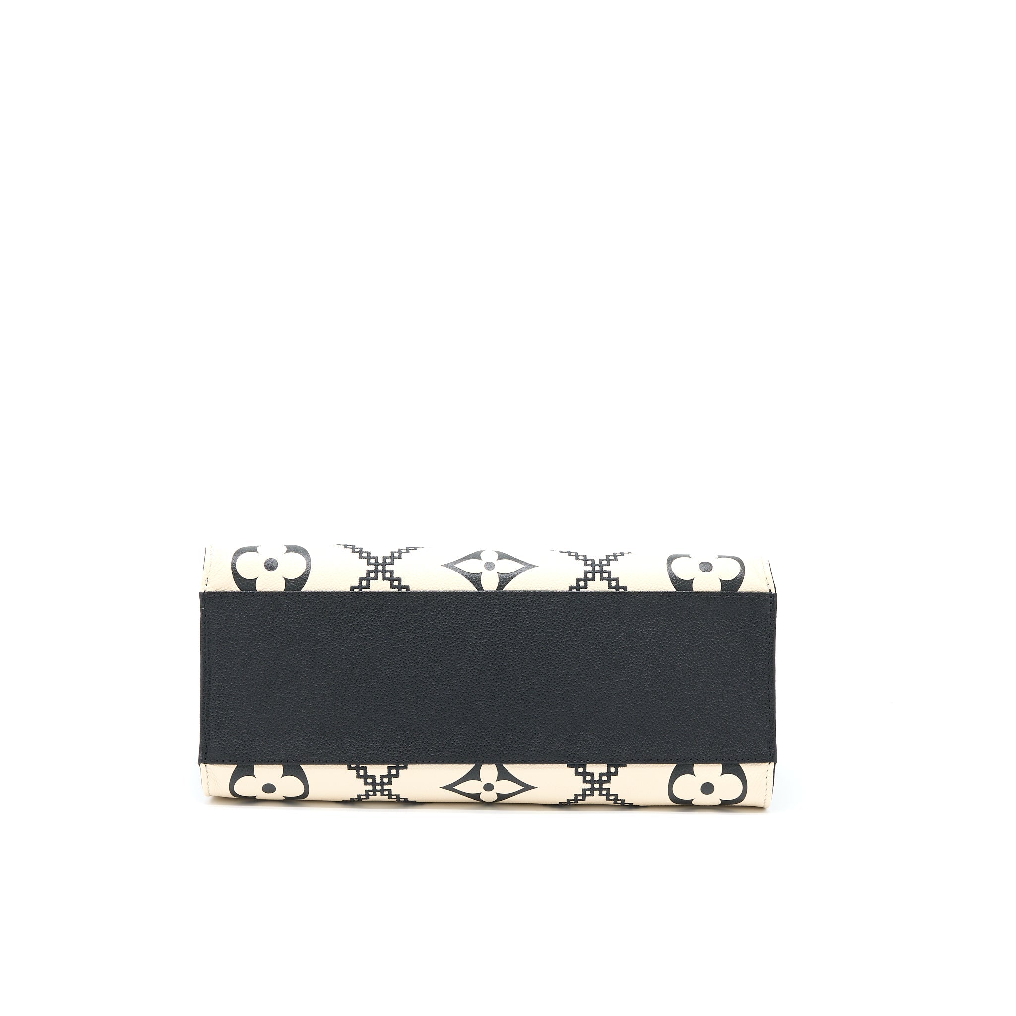 LOUIS VUITTON ONTHEGO MM EMPREINTE CREAM/ BLACK GHW (NEW VERSION)